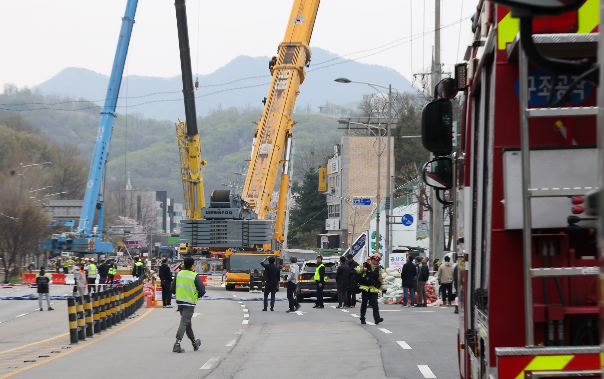 광명 신안산선 붕괴