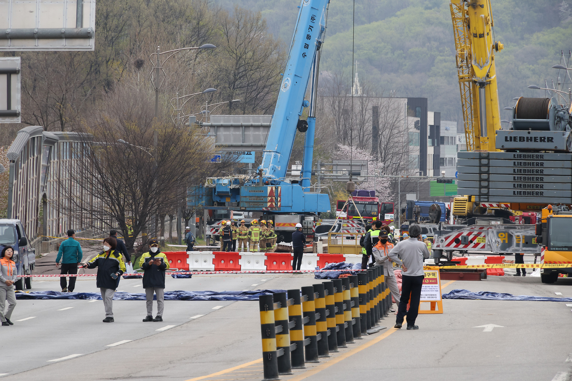 광명 신안산선 붕괴