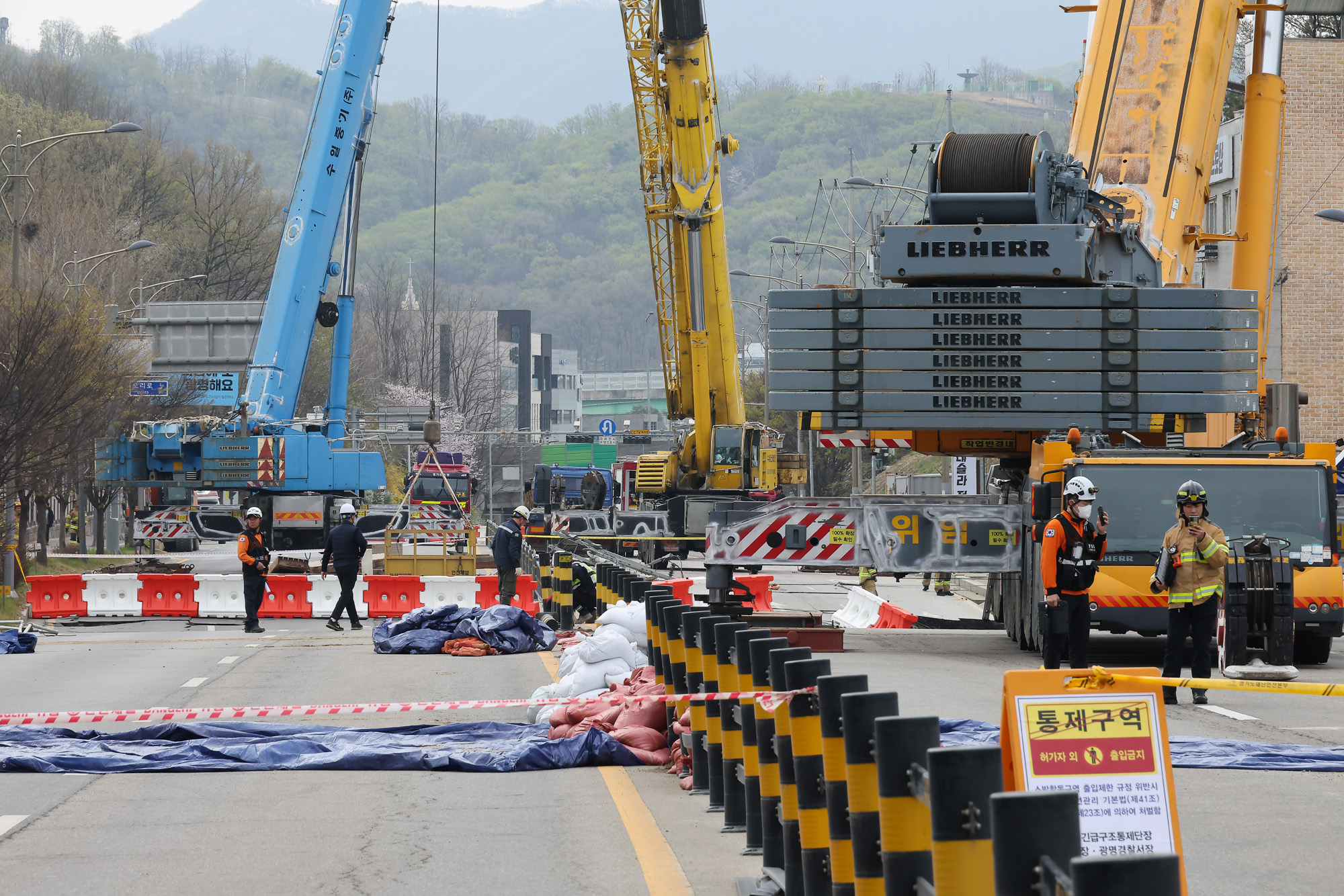 광명 신안산선 붕괴