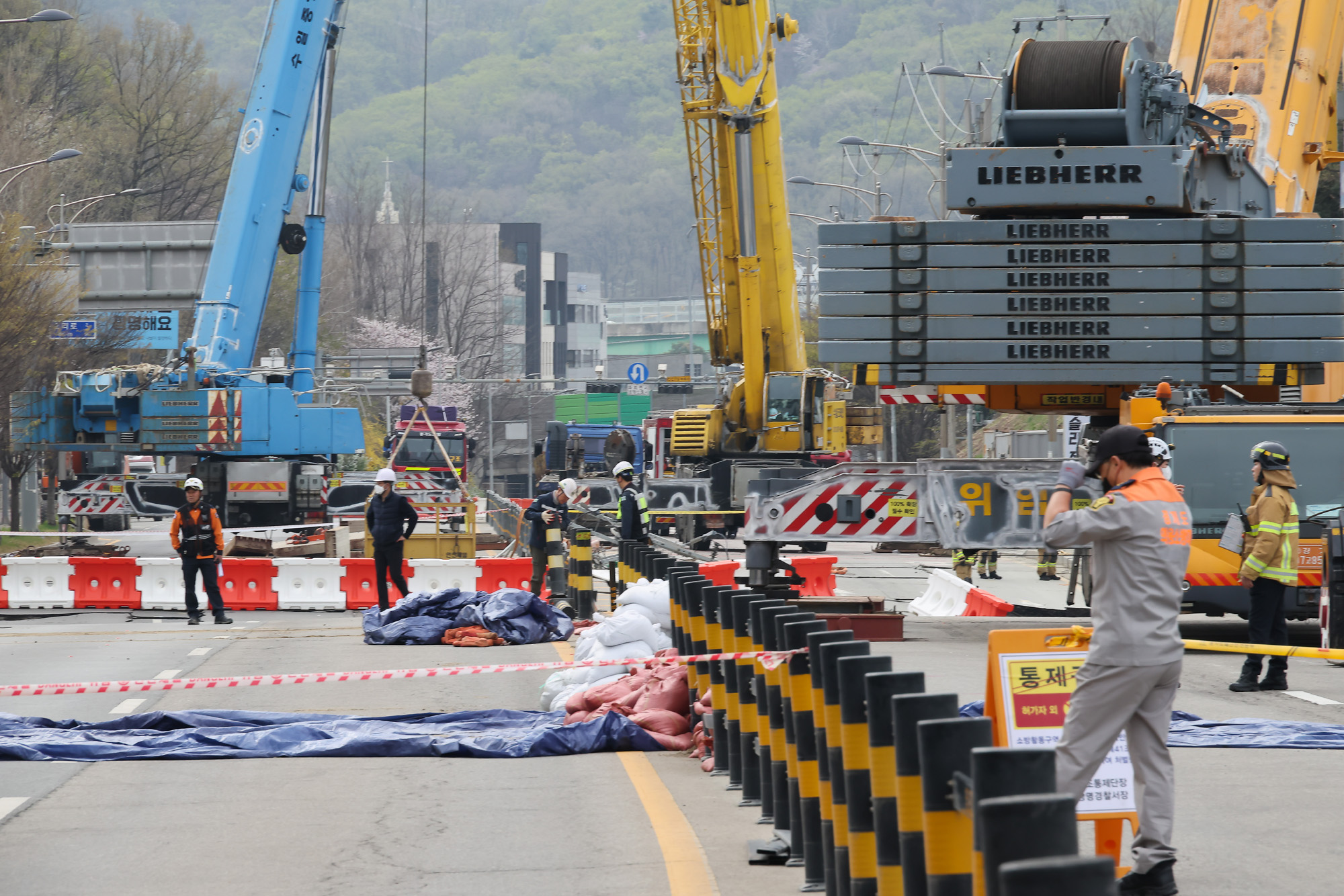 광명 신안산선 붕괴