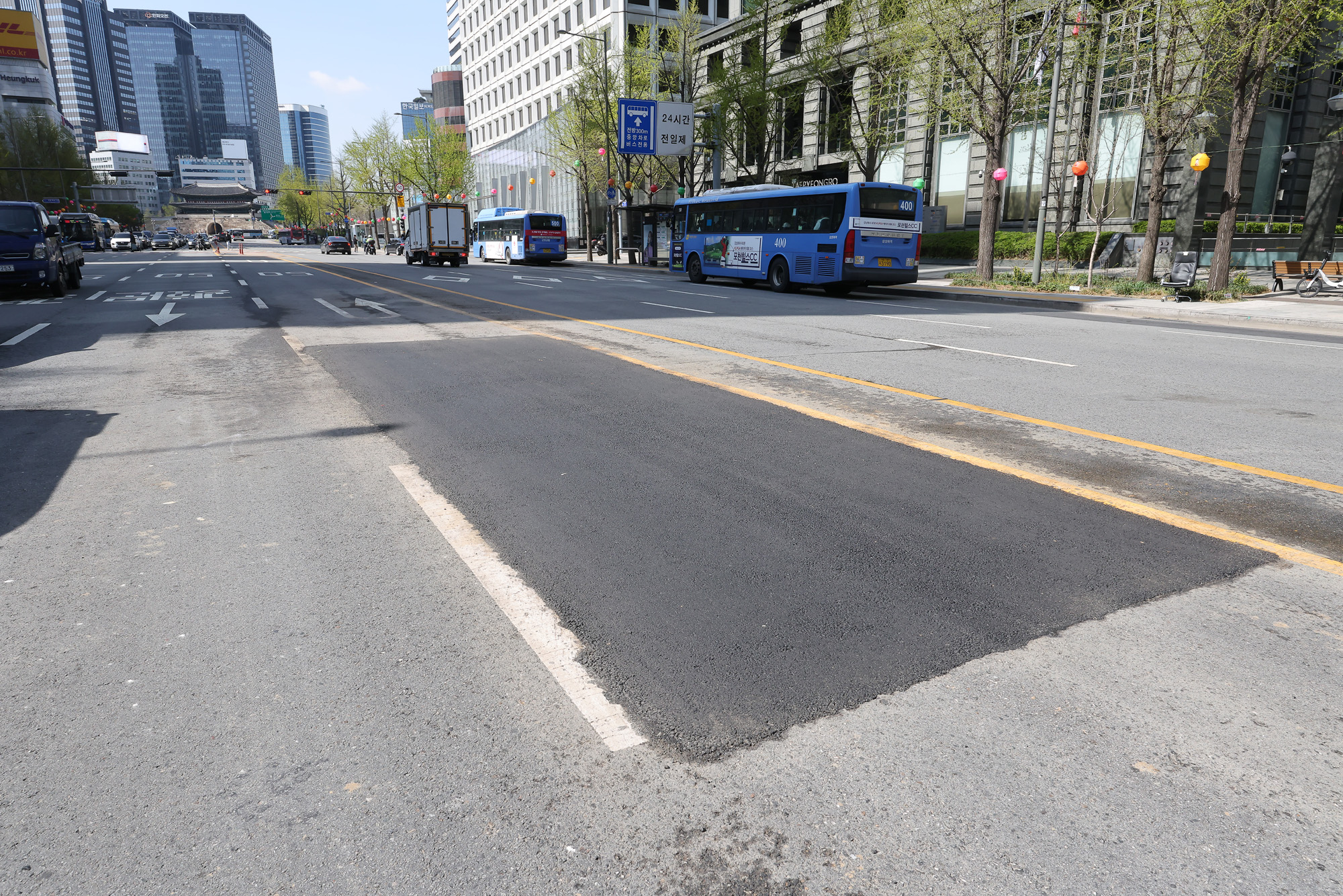 시청역;도로지반침하 싱크홀