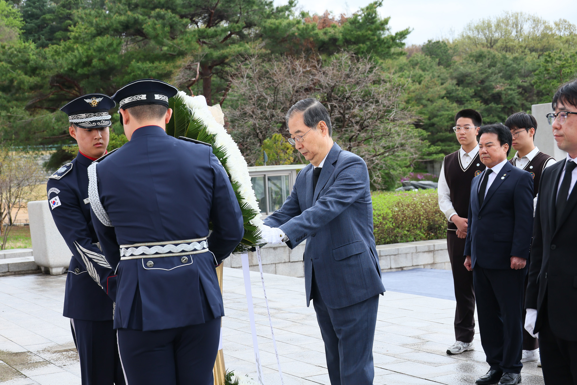 4·19 혁명 기념식 한덕수