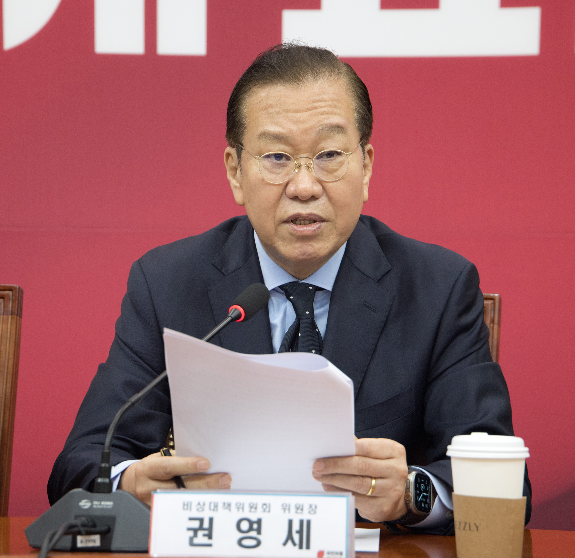 정치;국민의힘;비상대책위원회의