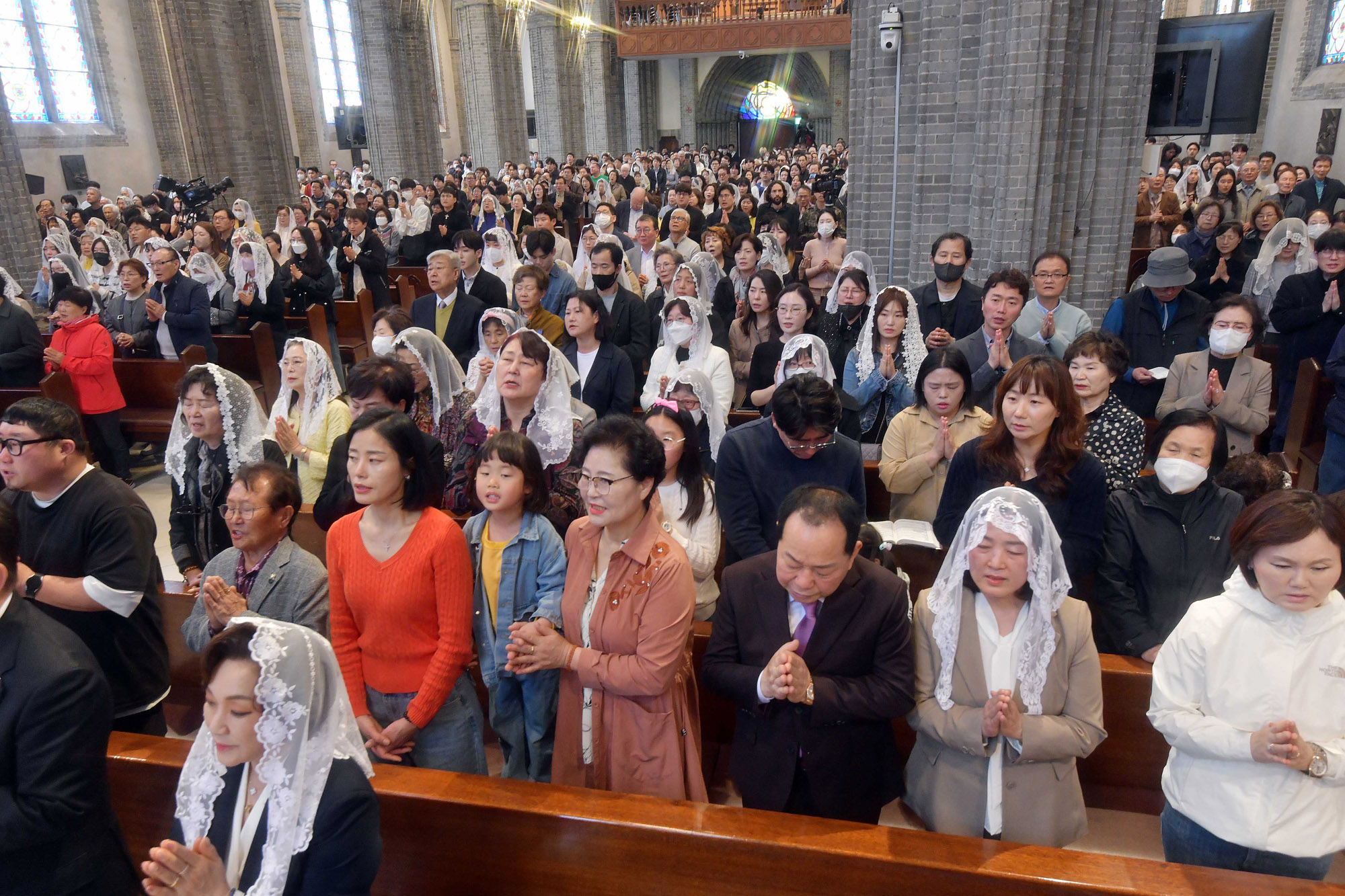 명동미사;부활정예배;부활절