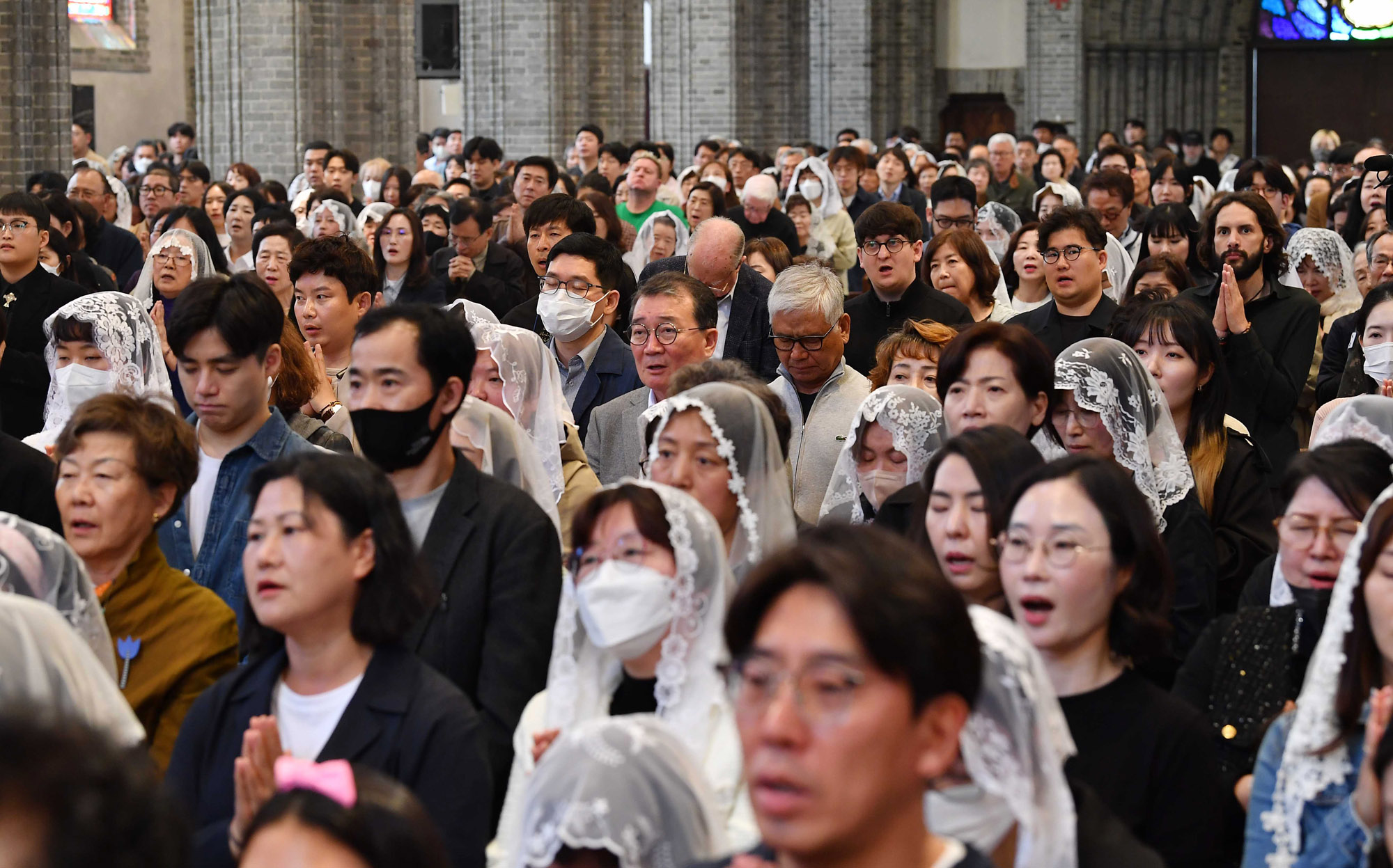 명동미사;부활정예배;부활절