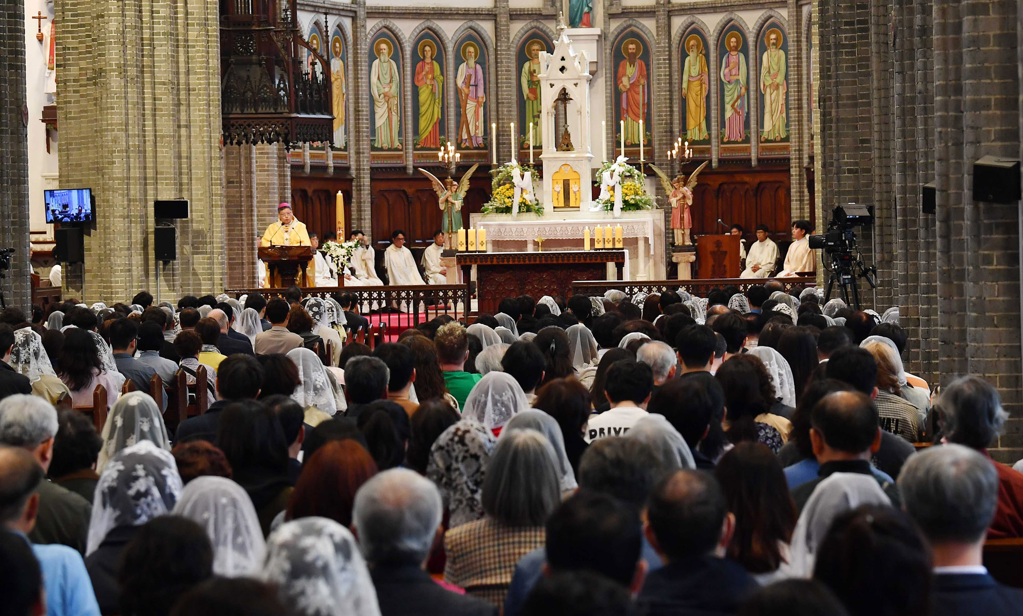 명동미사;부활정예배;부활절