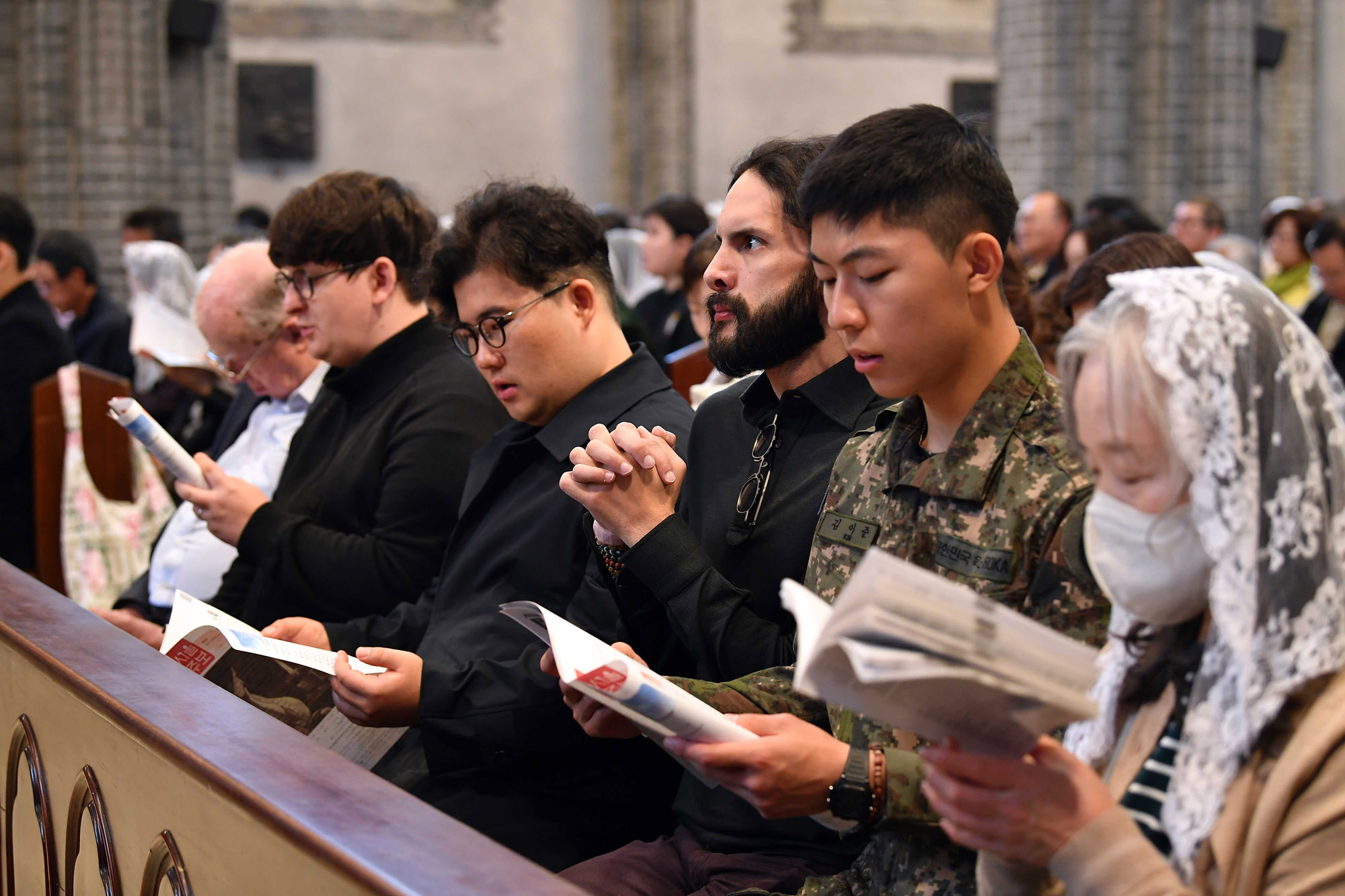 명동미사;부활정예배;부활절