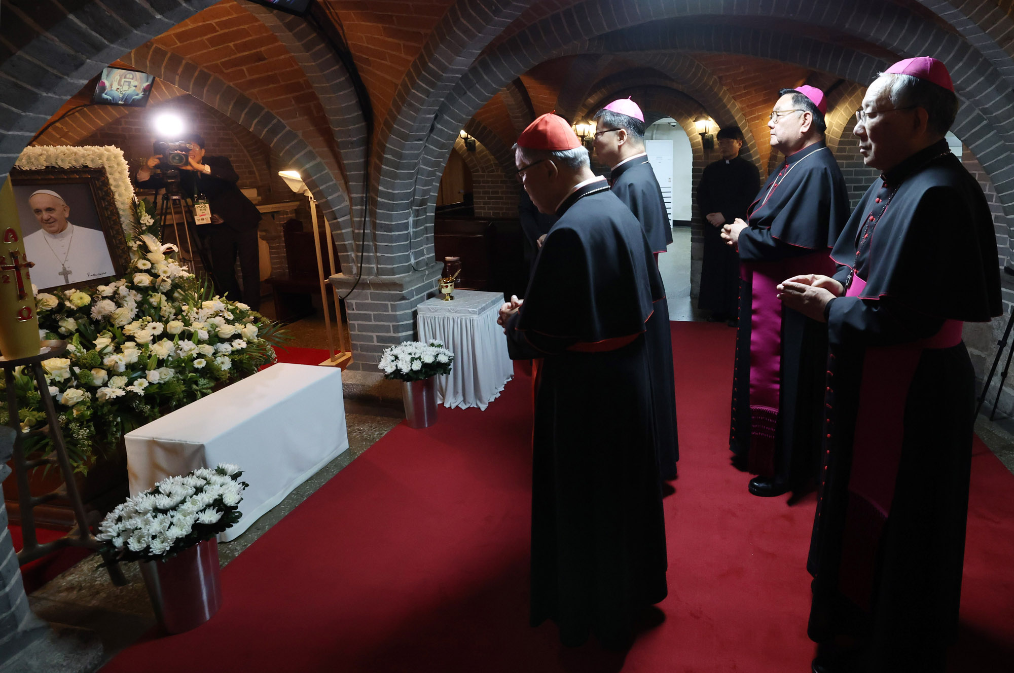 프란치스코교황;프란치스코교황명동성당;교황선종