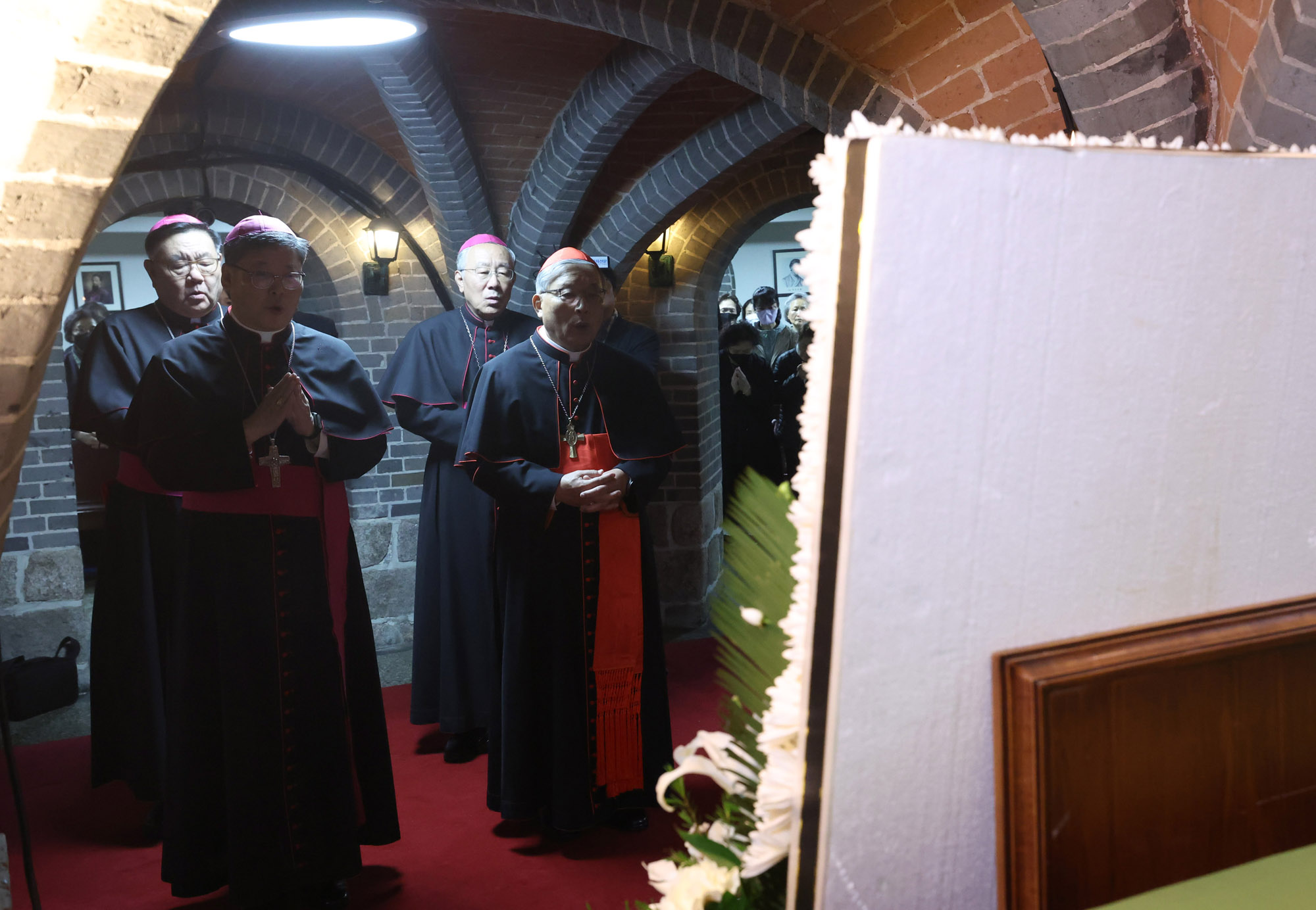 프란치스코교황;프란치스코교황명동성당;교황선종