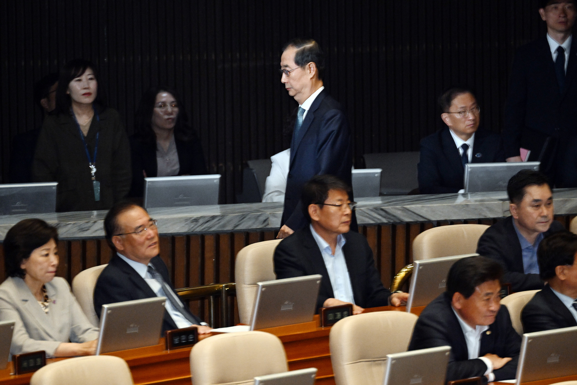 정치;국회;본회의;국회시정연설;한덕수 대통령권한대행;한덕수시정연설;25년추경예산