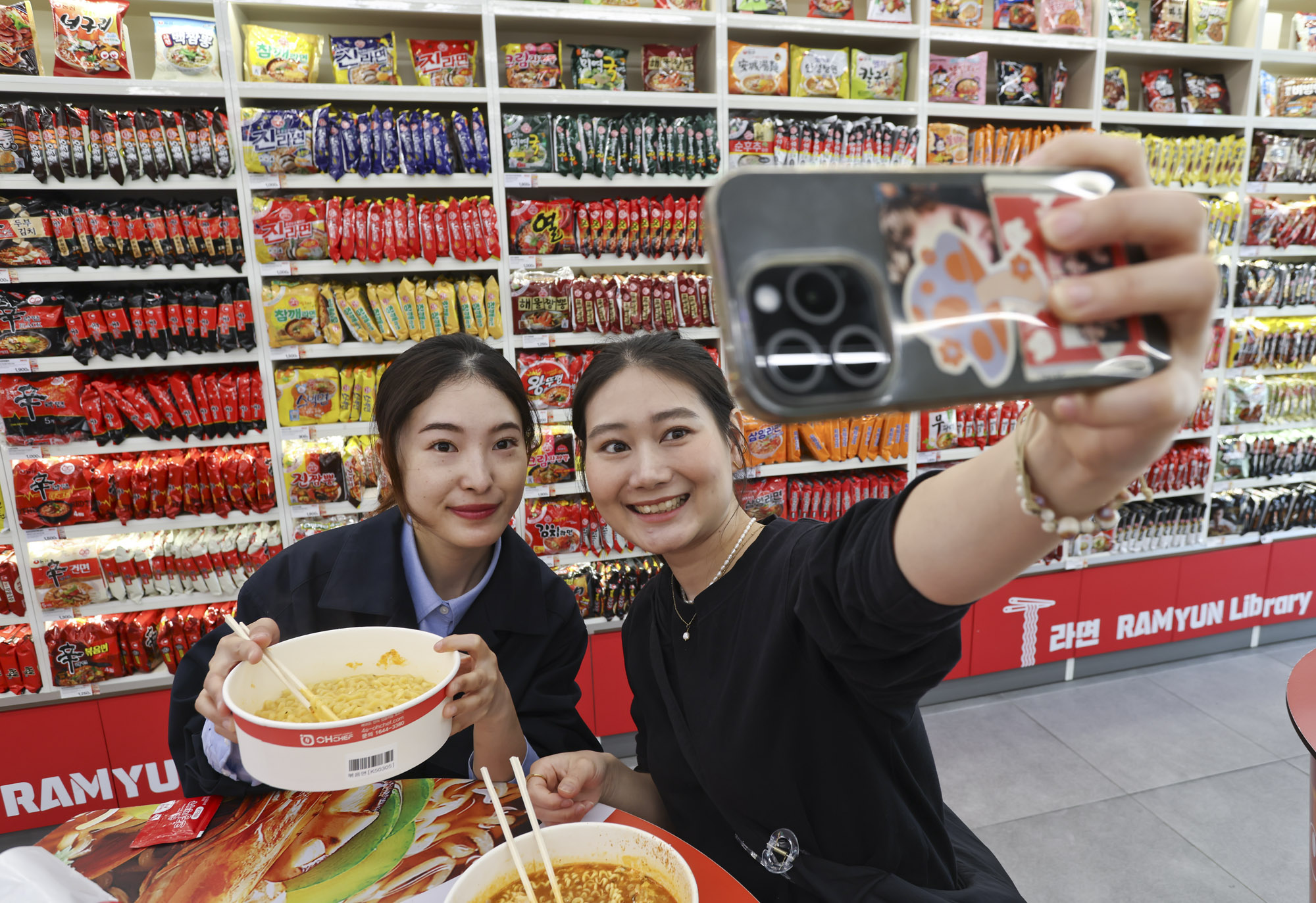 이색편의점;라면;CU편의점