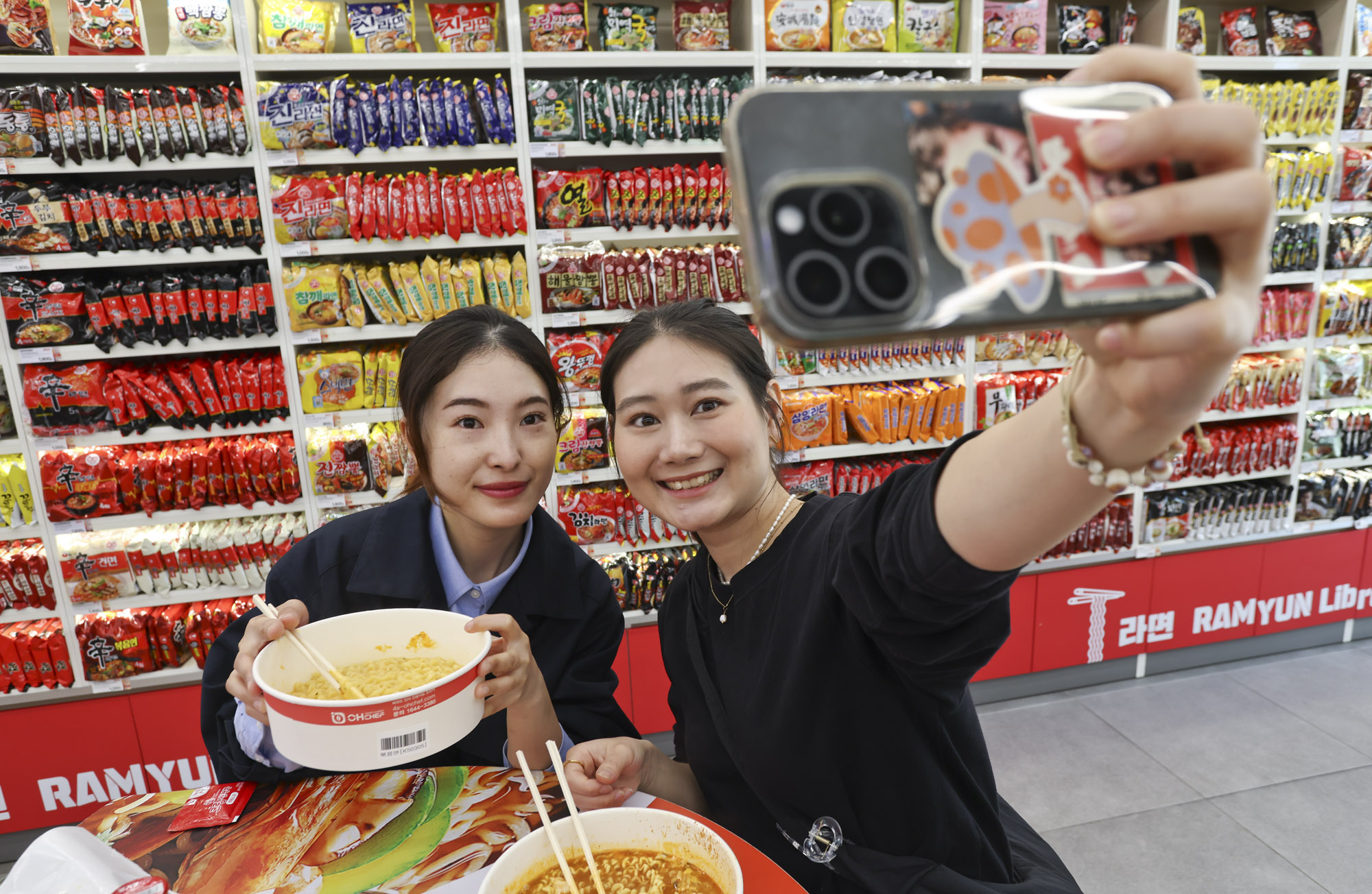 이색편의점;라면;CU편의점