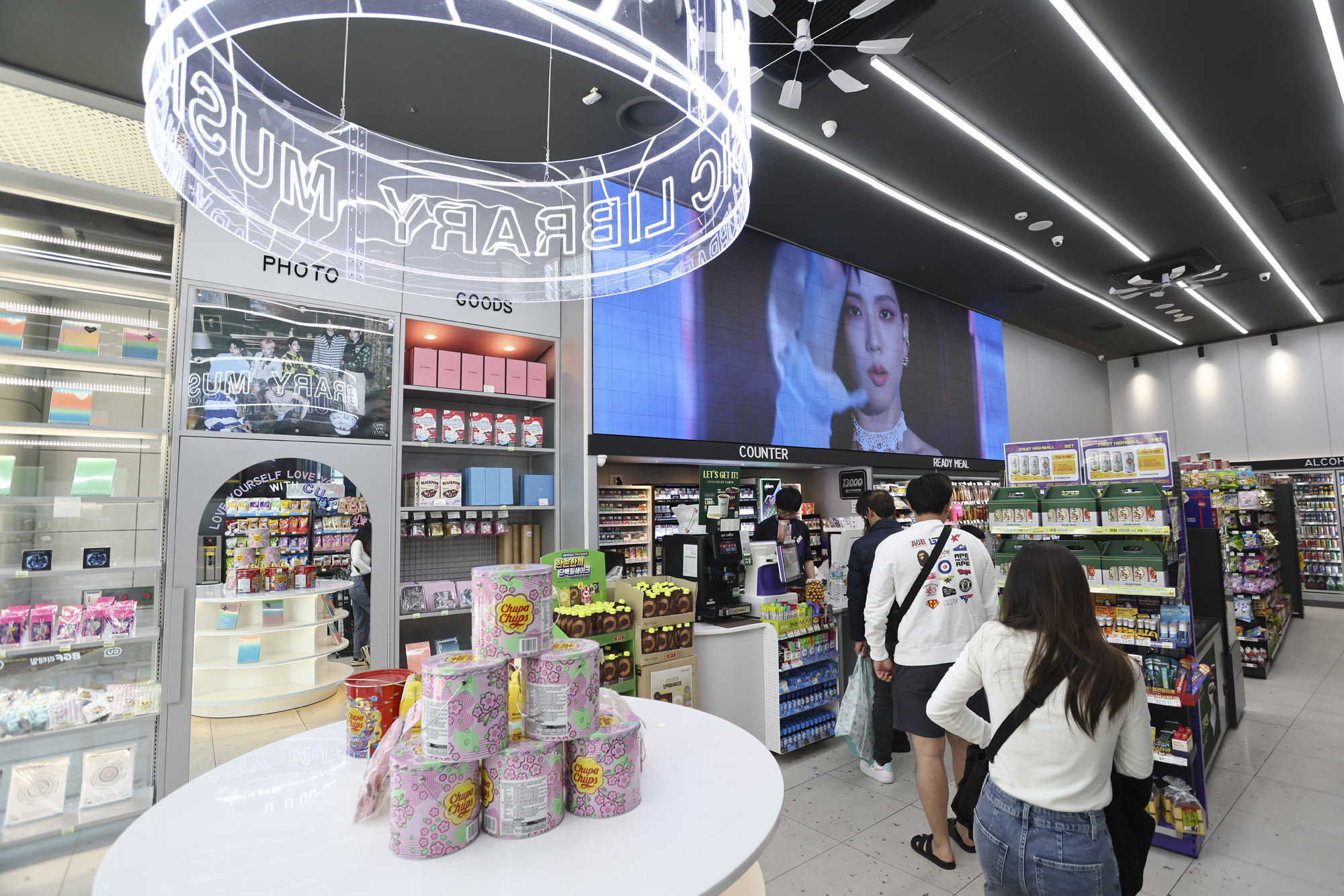 이색편의점;라면;CU편의점