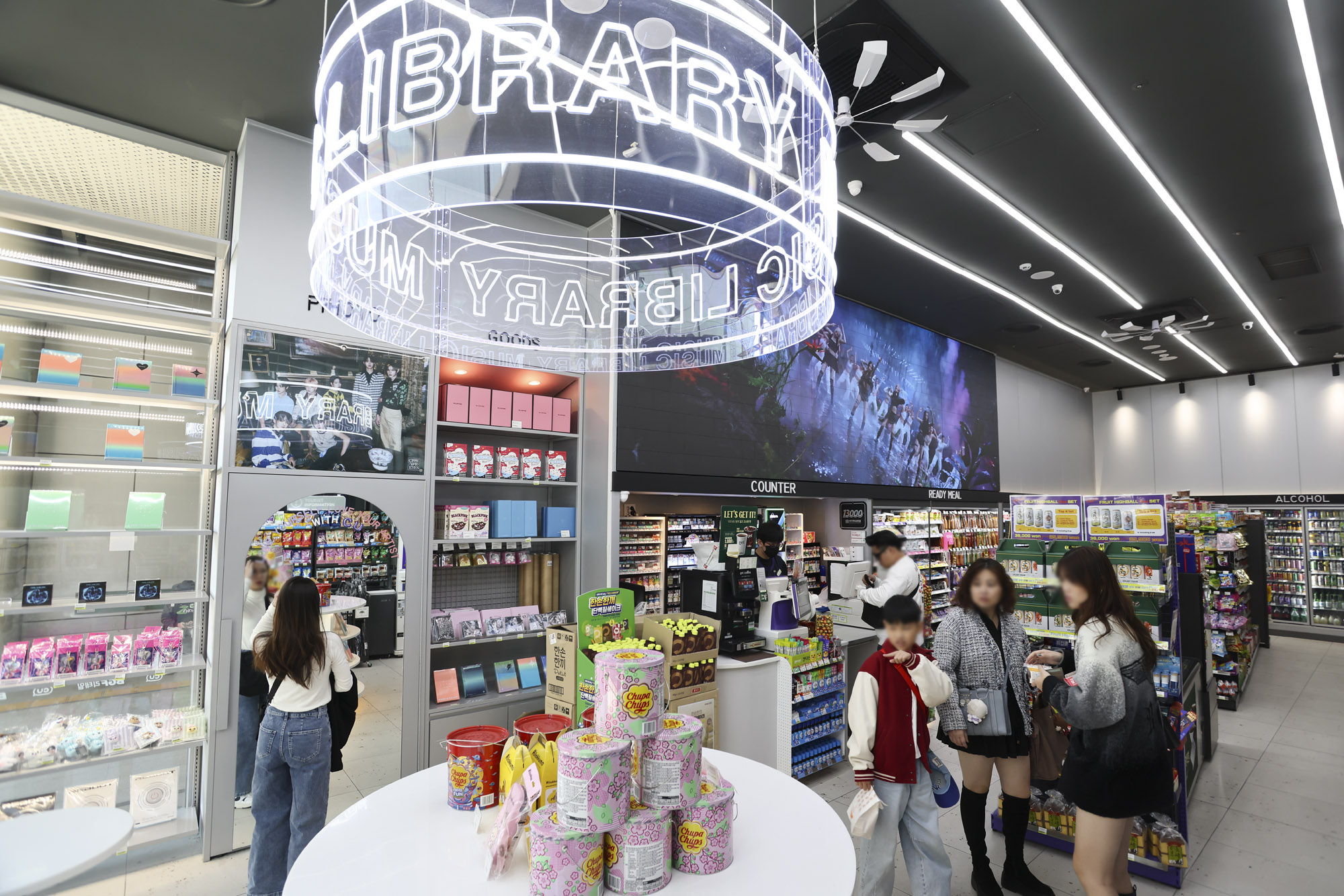 이색편의점;라면;CU편의점