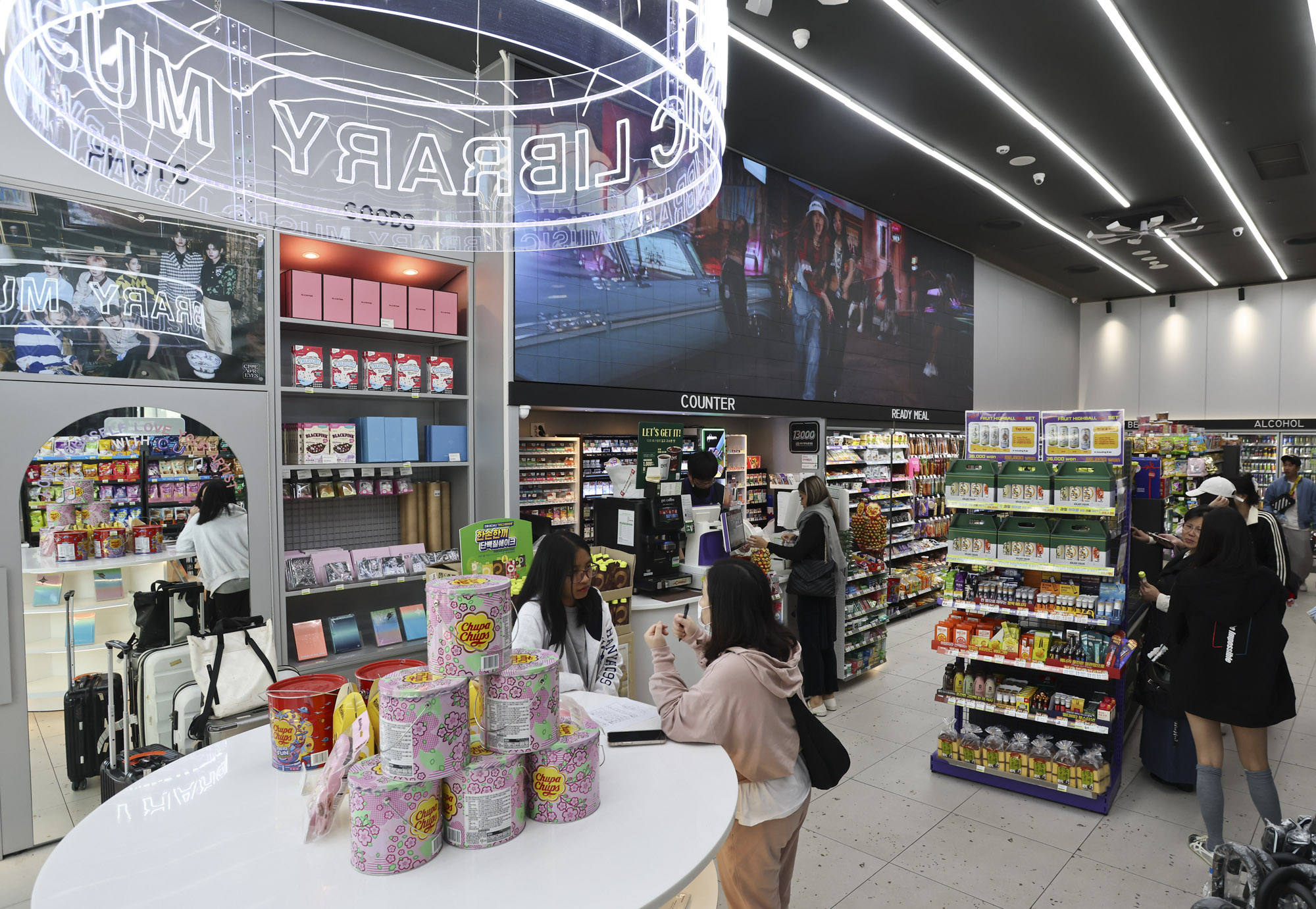 이색편의점;라면;CU편의점