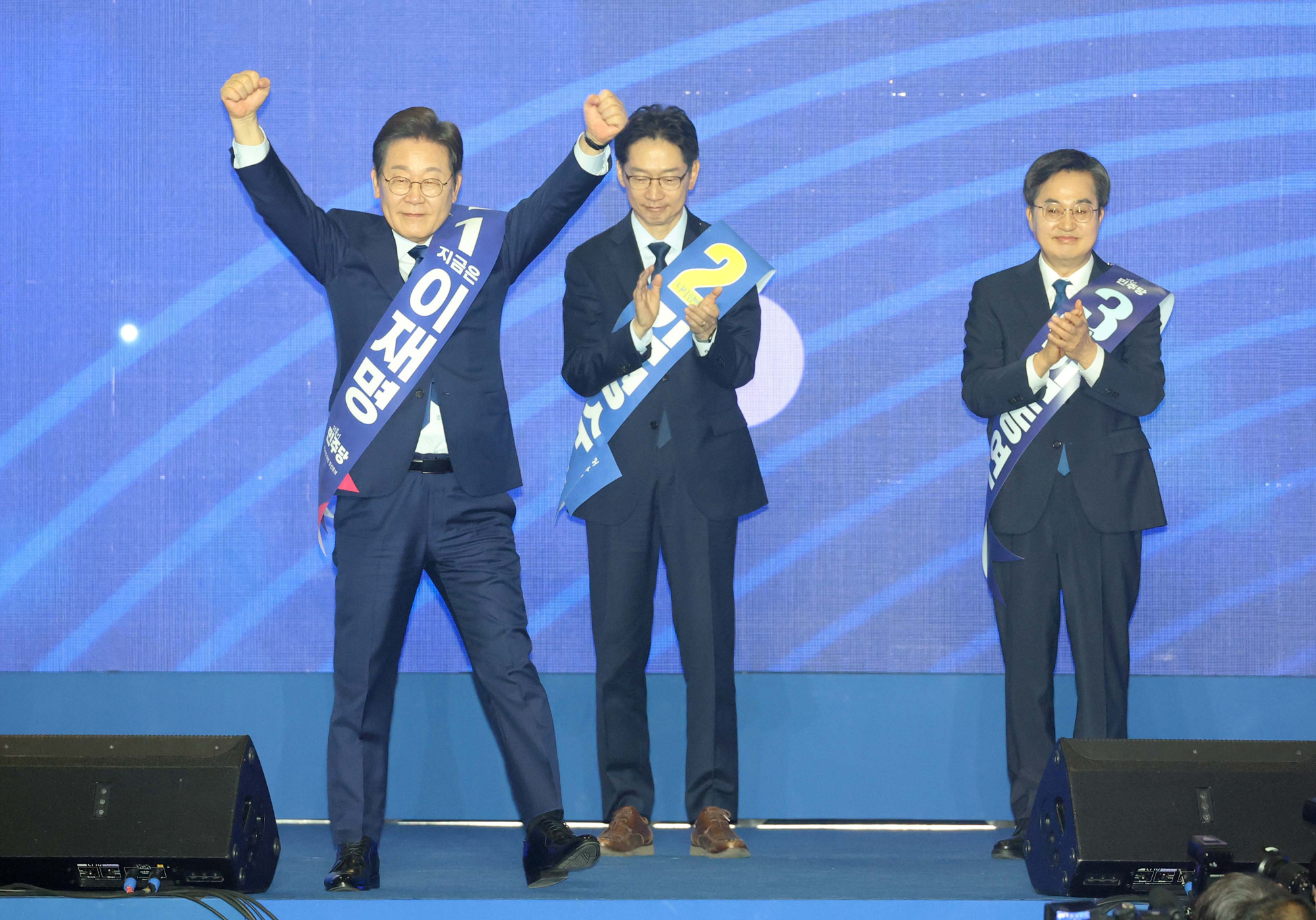 정치;더불어민주당대통령선거후보;민주당대선경선;대선후보선출;민주당대선후보;이재명;김경수;김동연