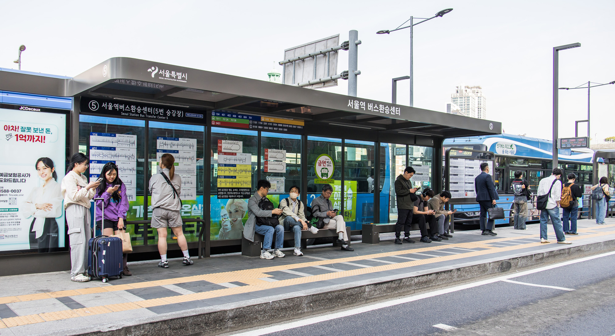 사회;세태;서울시내버스노조;버스노조준법투쟁;서울시내버스노사협상결렬;서울역버스환승센터;서울시내버스노조준법투쟁