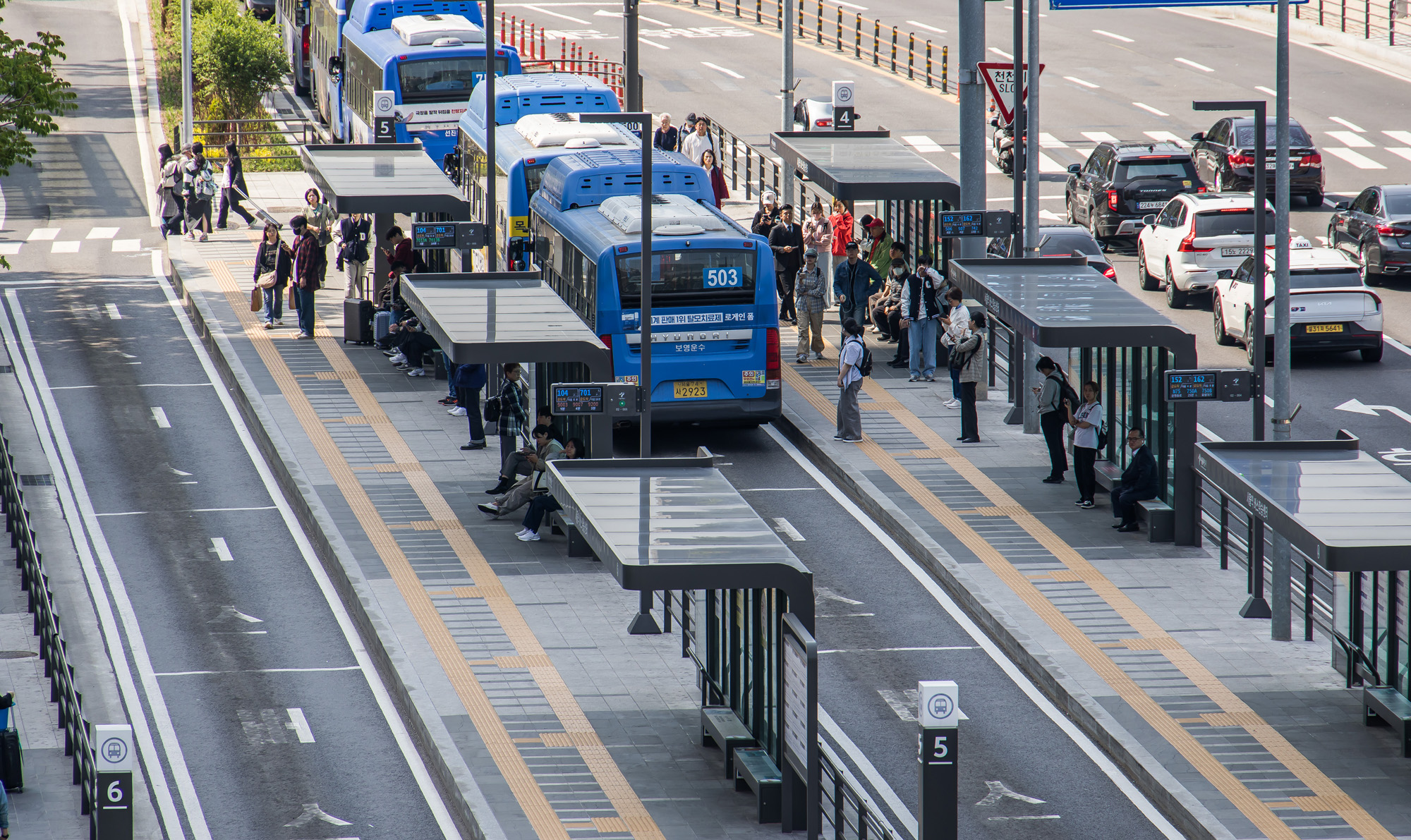 사회;세태;서울시내버스노조;버스노조준법투쟁;서울시내버스노사협상결렬;서울역버스환승센터;서울시내버스노조준법투쟁