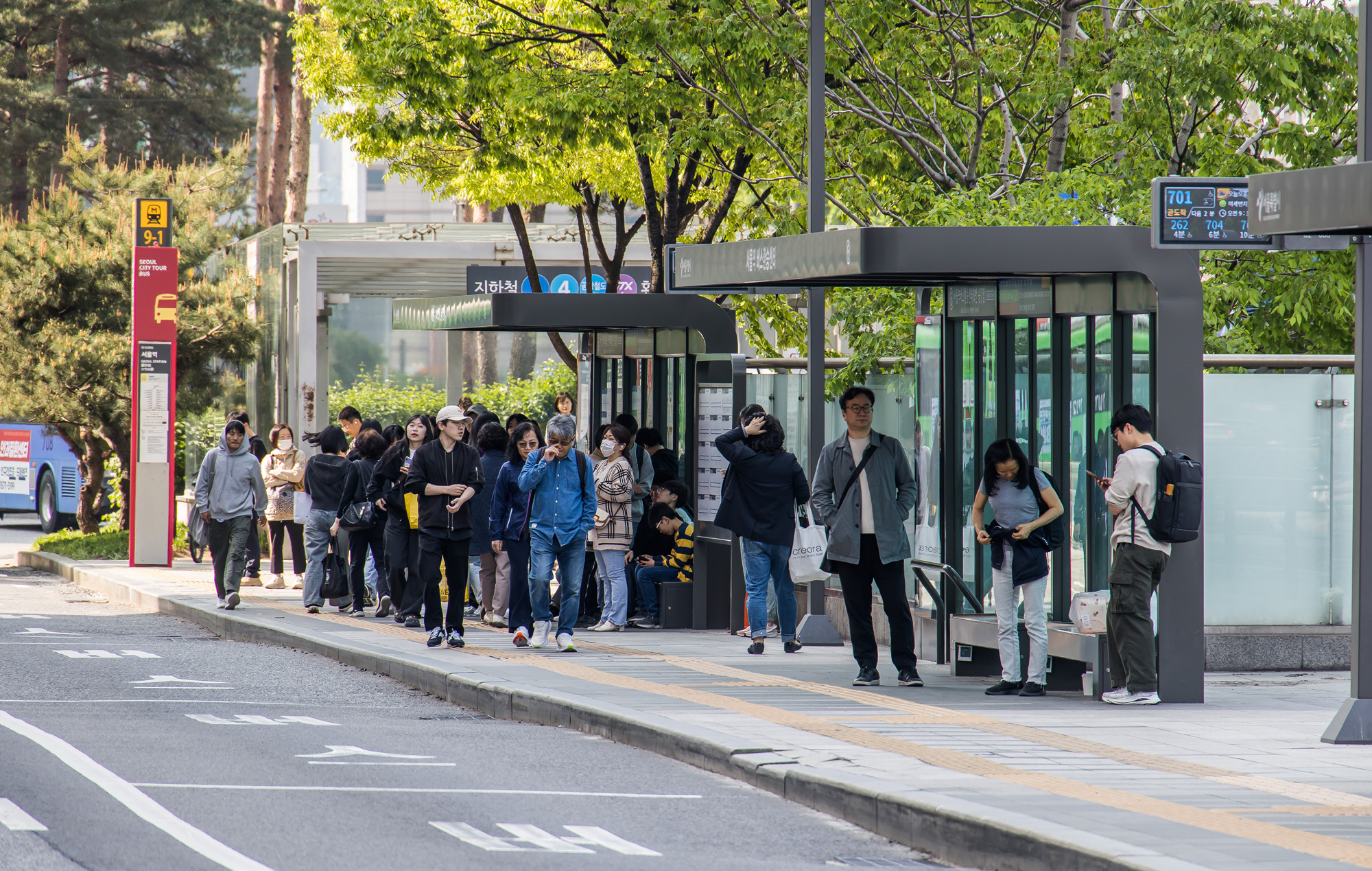 사회;세태;서울시내버스노조;버스노조준법투쟁;서울시내버스노사협상결렬;서울역버스환승센터;서울시내버스노조준법투쟁