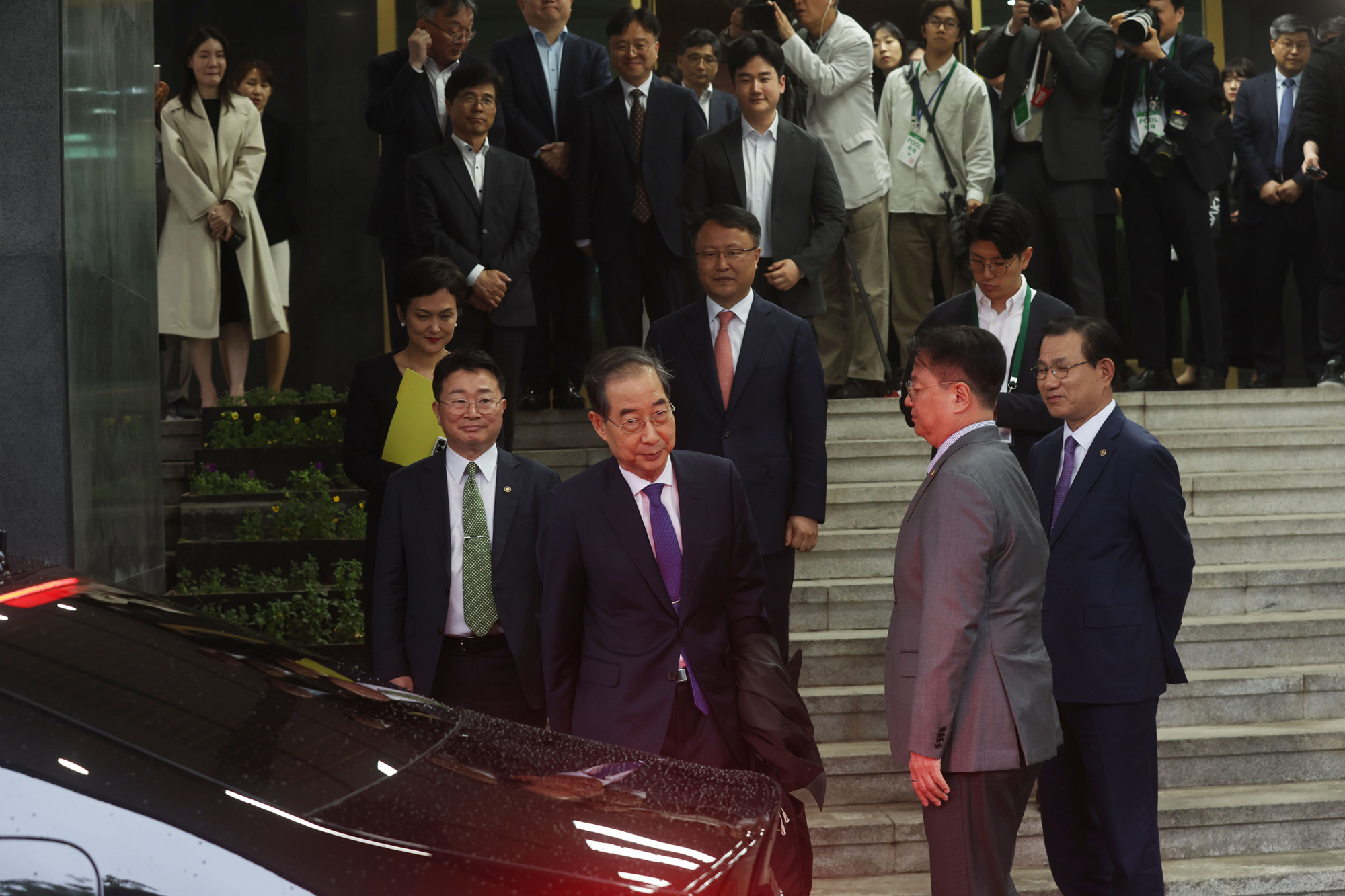 행정;정부;국무총리;전국무총리;한덕수;한덕수전국무총리;한덕수대통령권한대행퇴임;한덕수국무총리퇴임