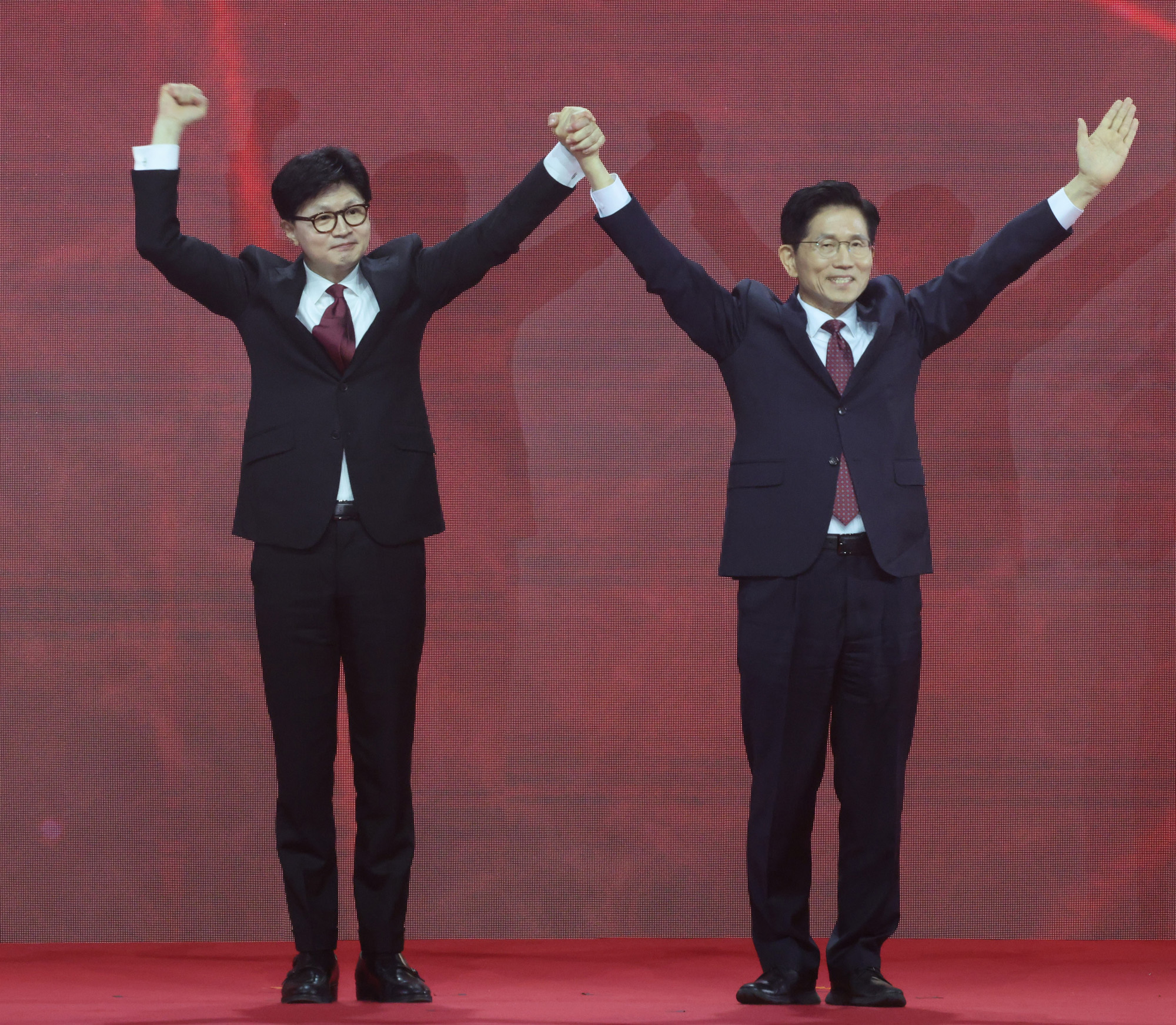 정치;국회;국민의힘5차전당대회;국민의힘최종대선후보;국힘대선후보;한동훈;김문수