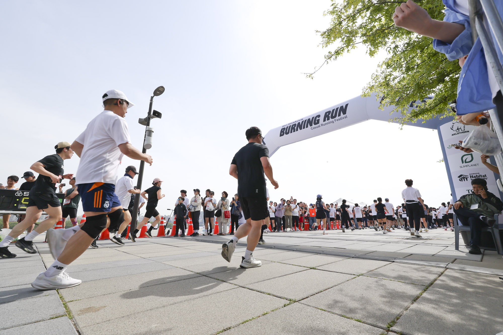 버닝런;버닝런2025;마라톤;비즈한국마라톤