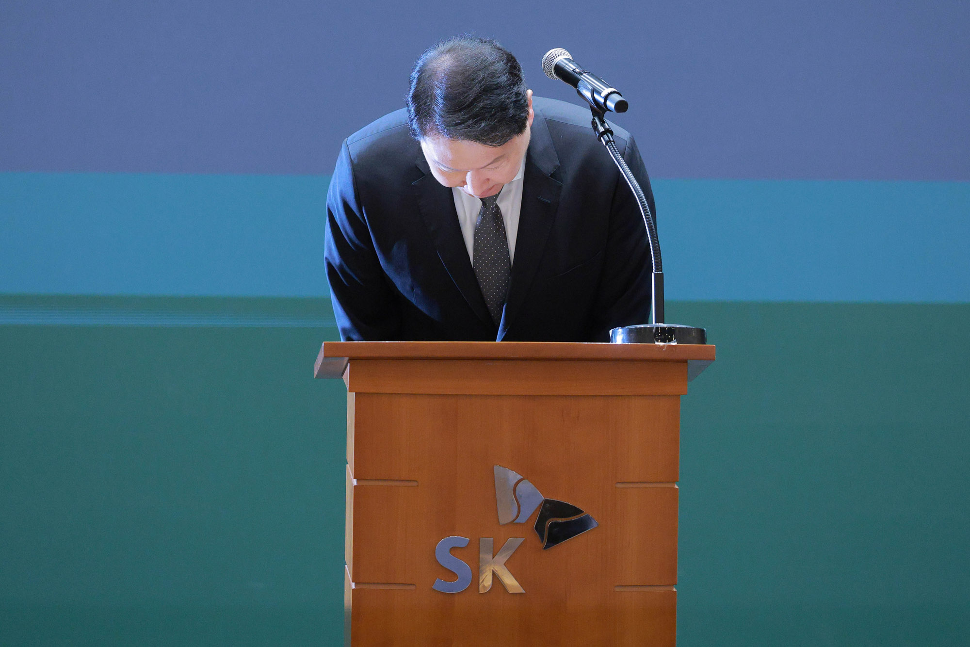 SK;SK최태원;최태원회장;최태원사과;최태원대국민사과;최태원기자회견;최태원유심;SK유심최태원