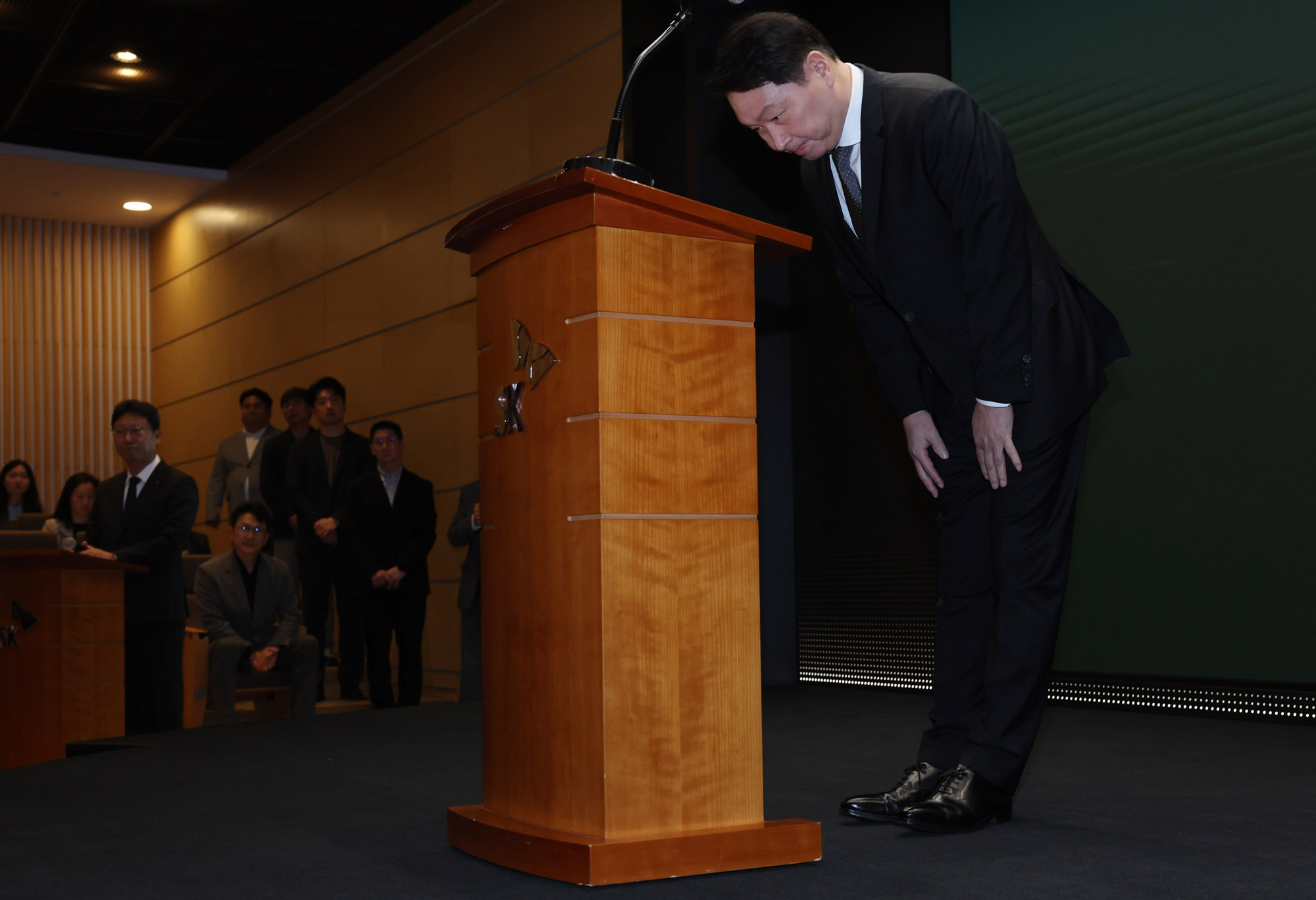 SK;SK최태원;최태원회장;최태원사과;최태원대국민사과;최태원기자회견;최태원유심;SK유심최태원