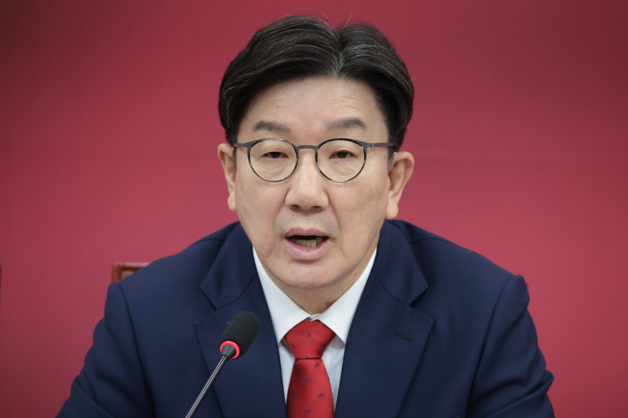 정치;국회;국민의힘 비상대책위원회의;권성동