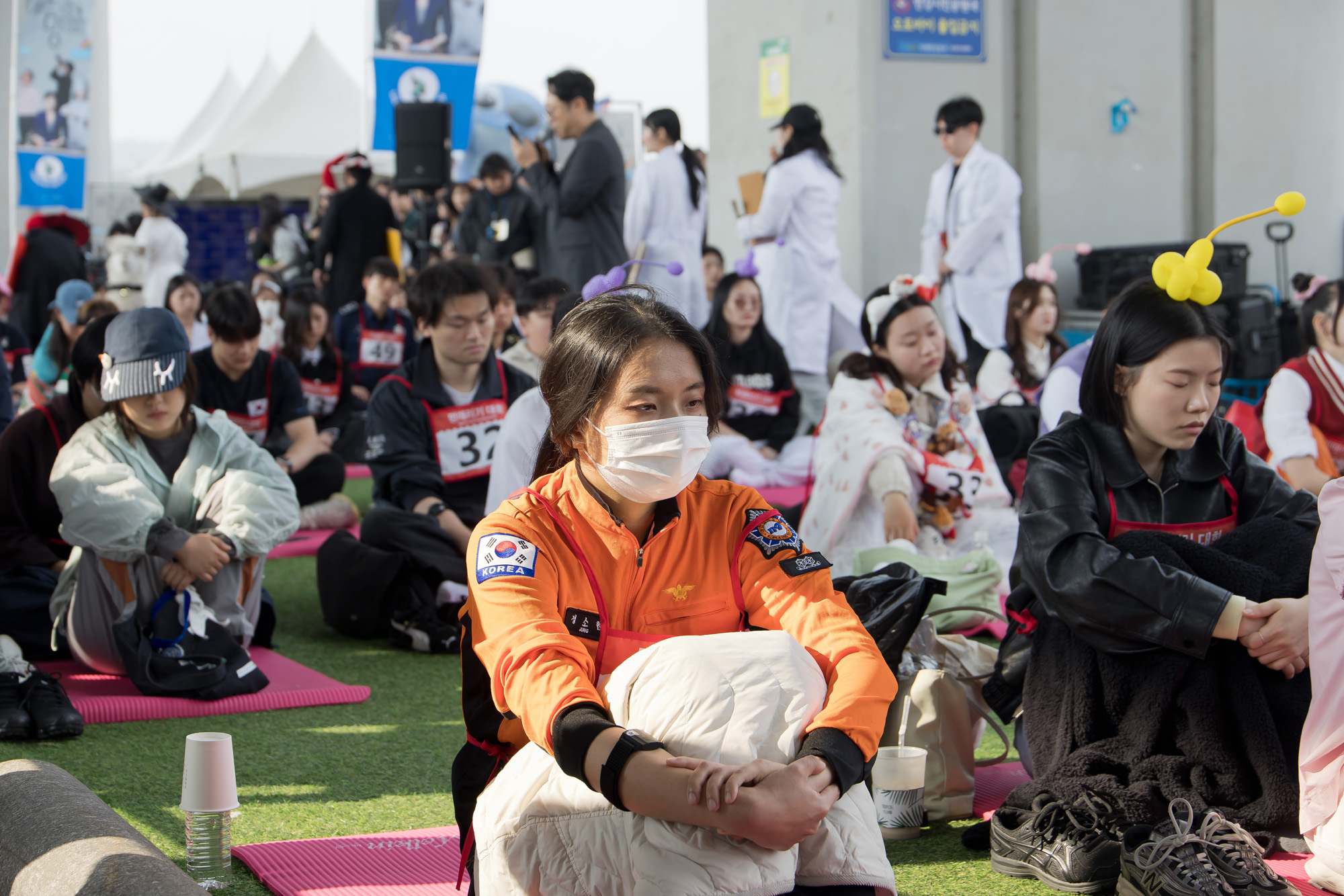 사회;세태;대회;멍때리기