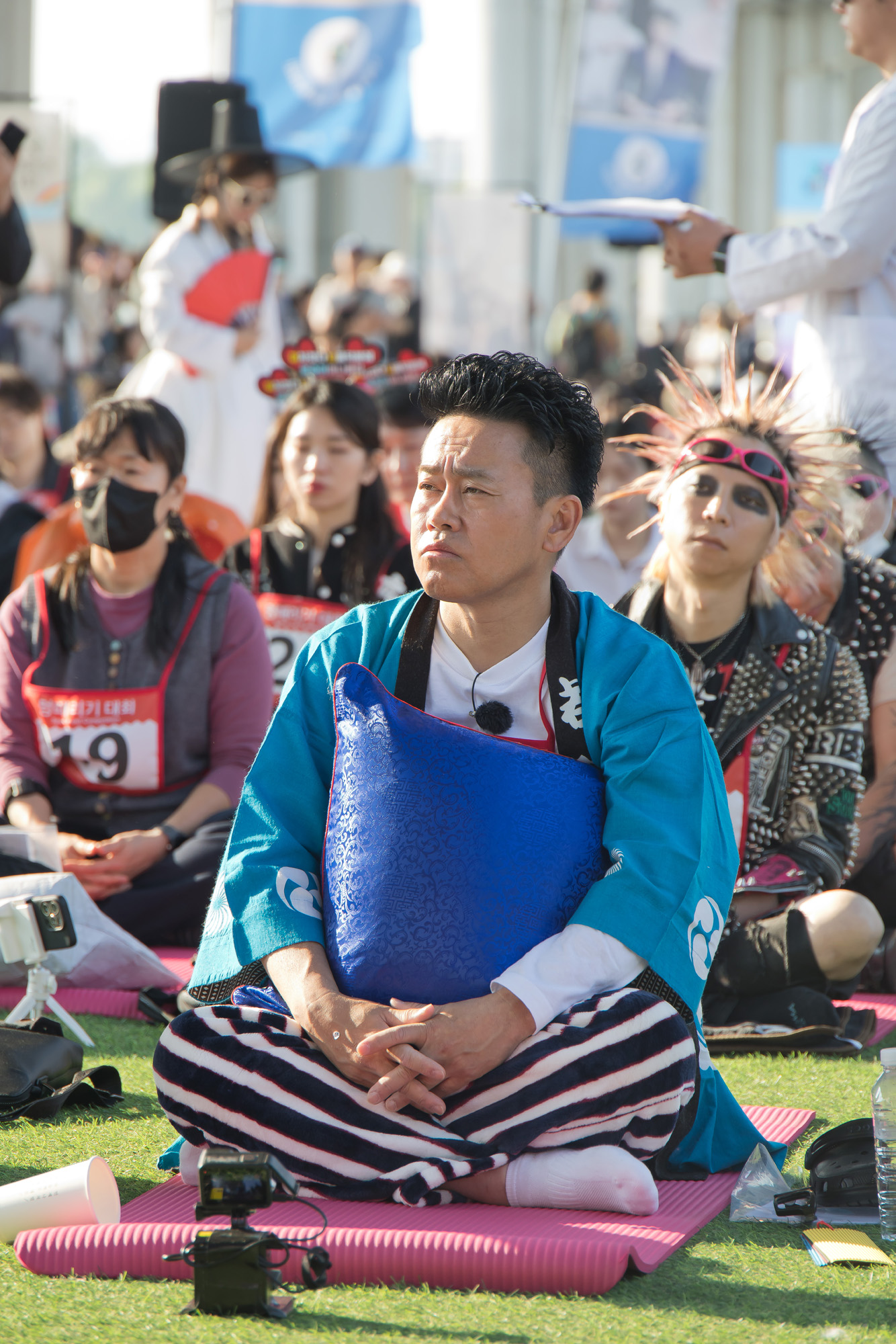 사회;세태;대회;멍때리기