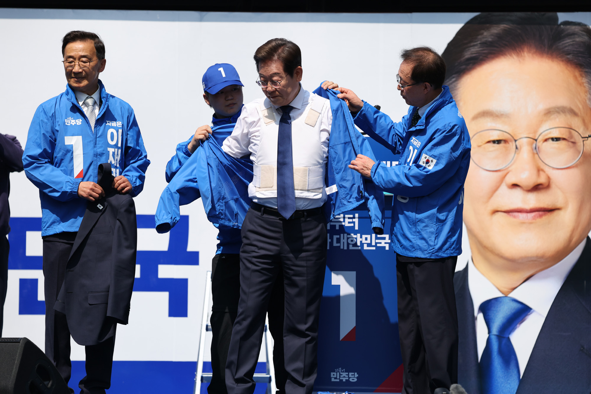 정치;국회;이재명;더불어민주당대선후보;이재명첫유세;대통령후보선거유세