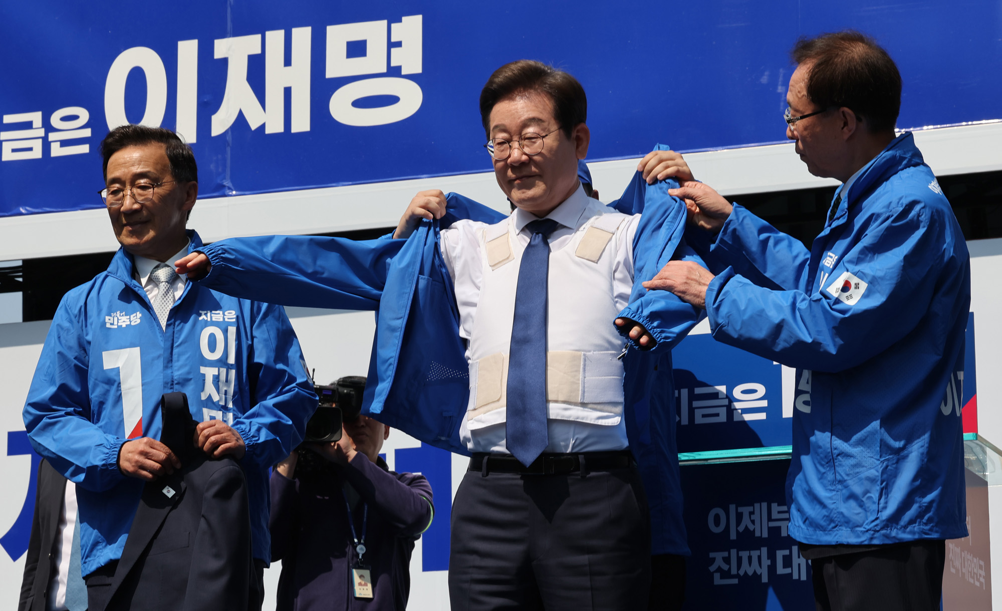 정치;국회;이재명;더불어민주당대선후보;이재명첫유세;대통령후보선거유세