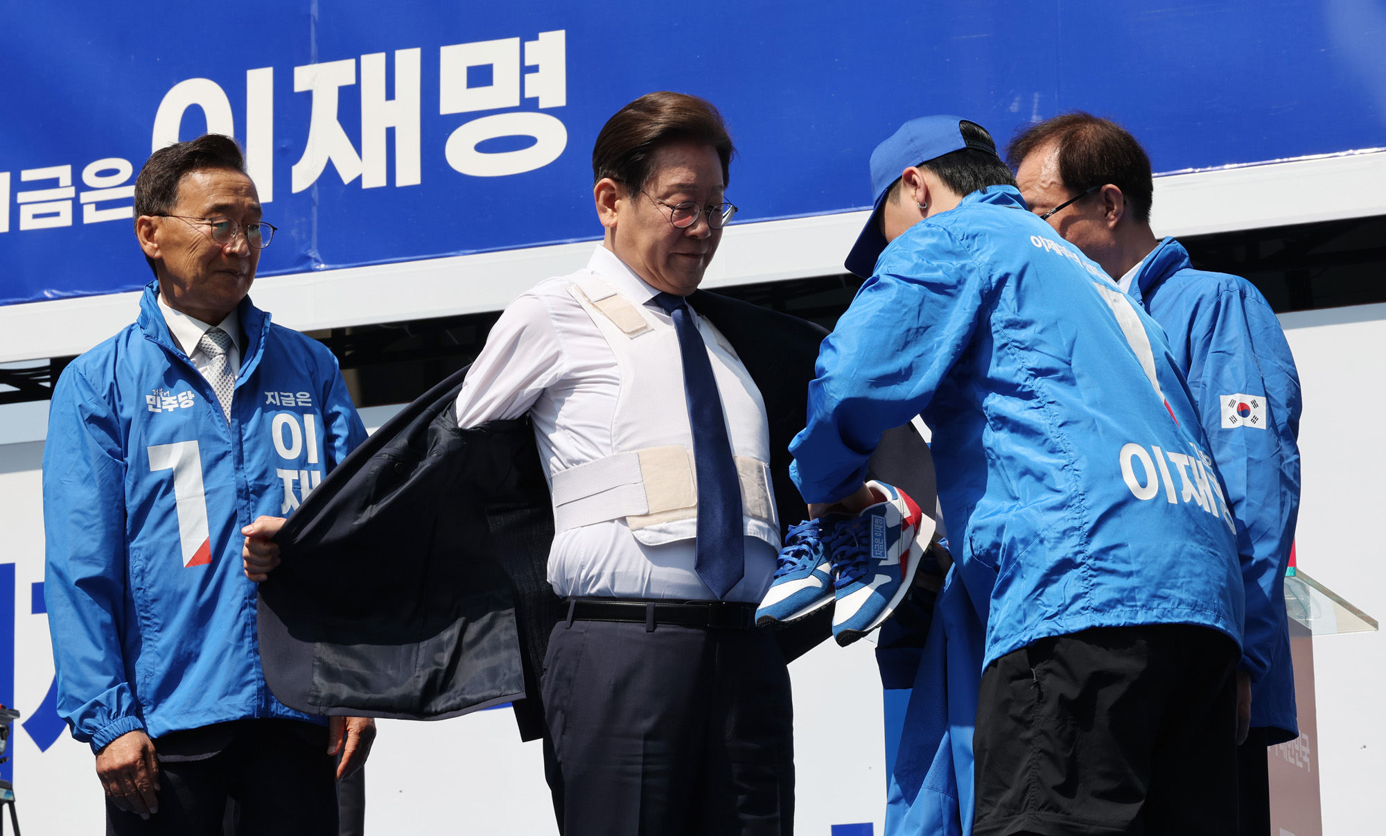 정치;국회;이재명;더불어민주당대선후보;이재명첫유세;대통령후보선거유세