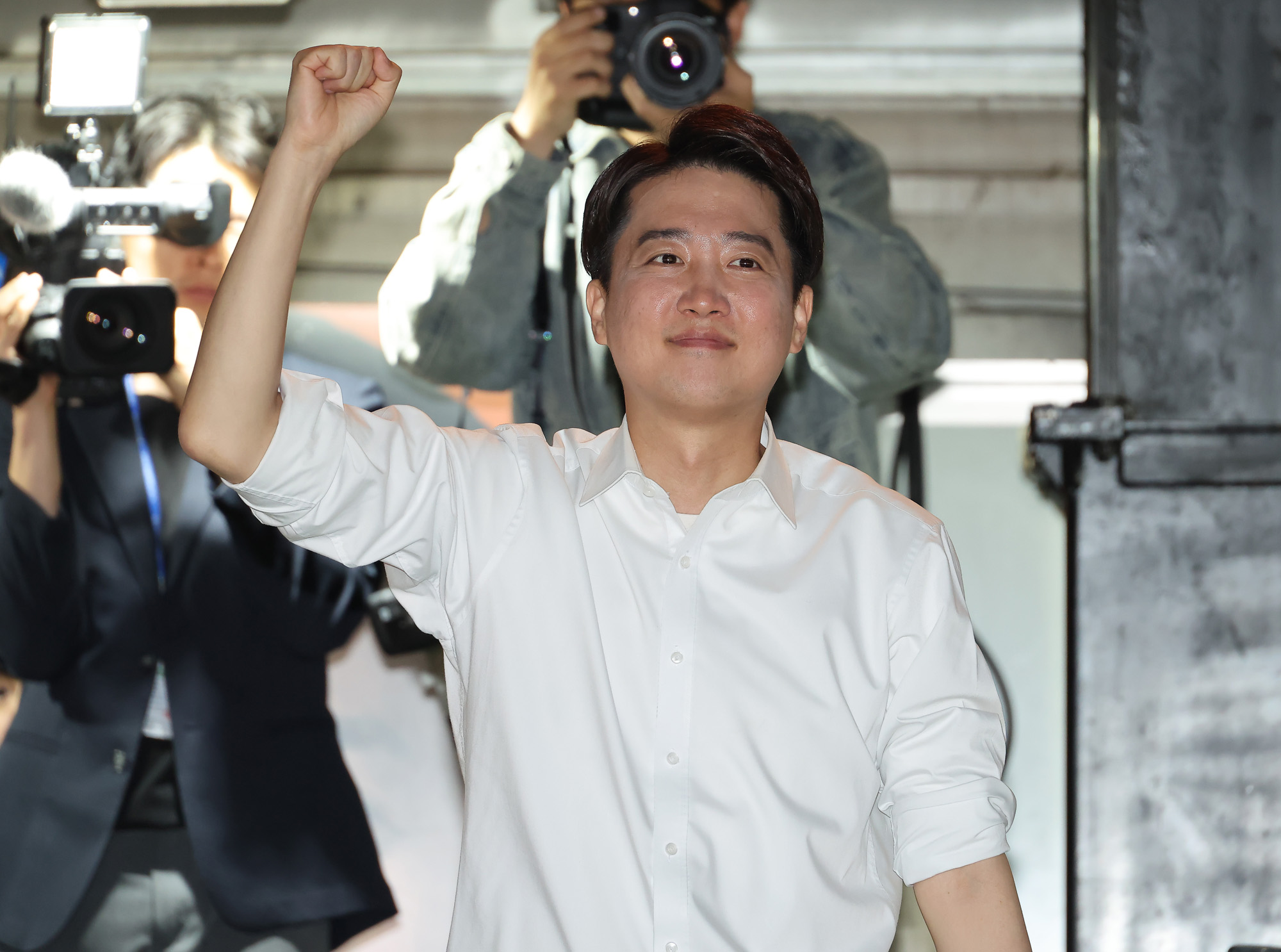 이준석 개혁신당 출정식