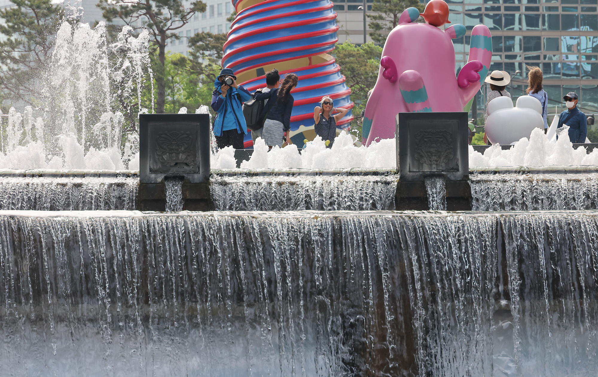 광화문 분수터널