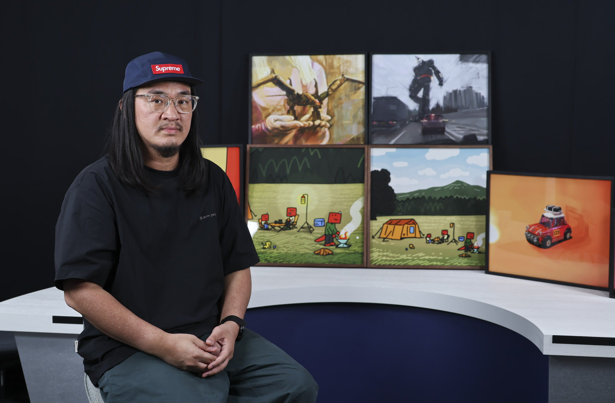 허찬;허찬작가;허찬화자;한국미술응원프로젝트;화가의방;그림