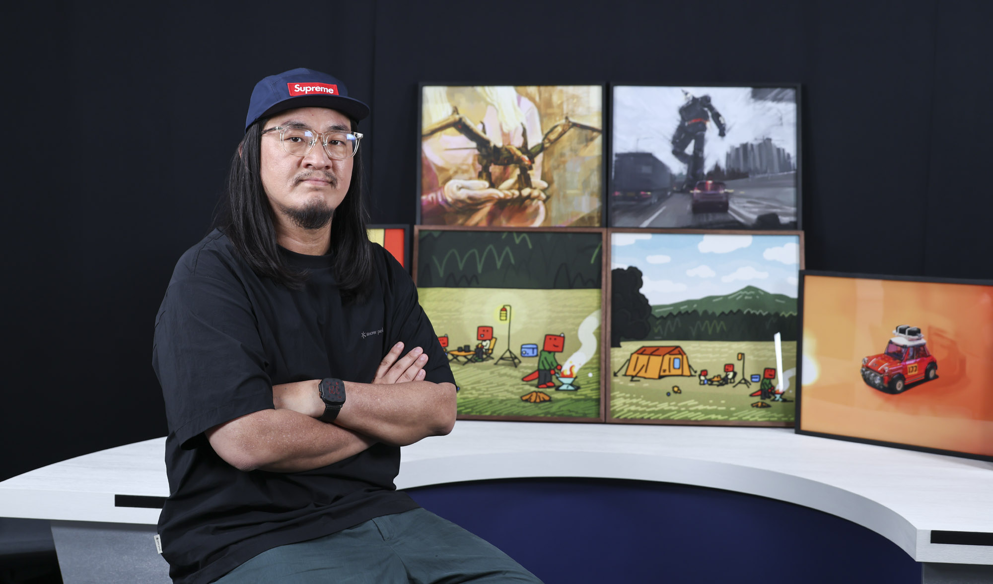 허찬;허찬작가;허찬화자;한국미술응원프로젝트;화가의방;그림