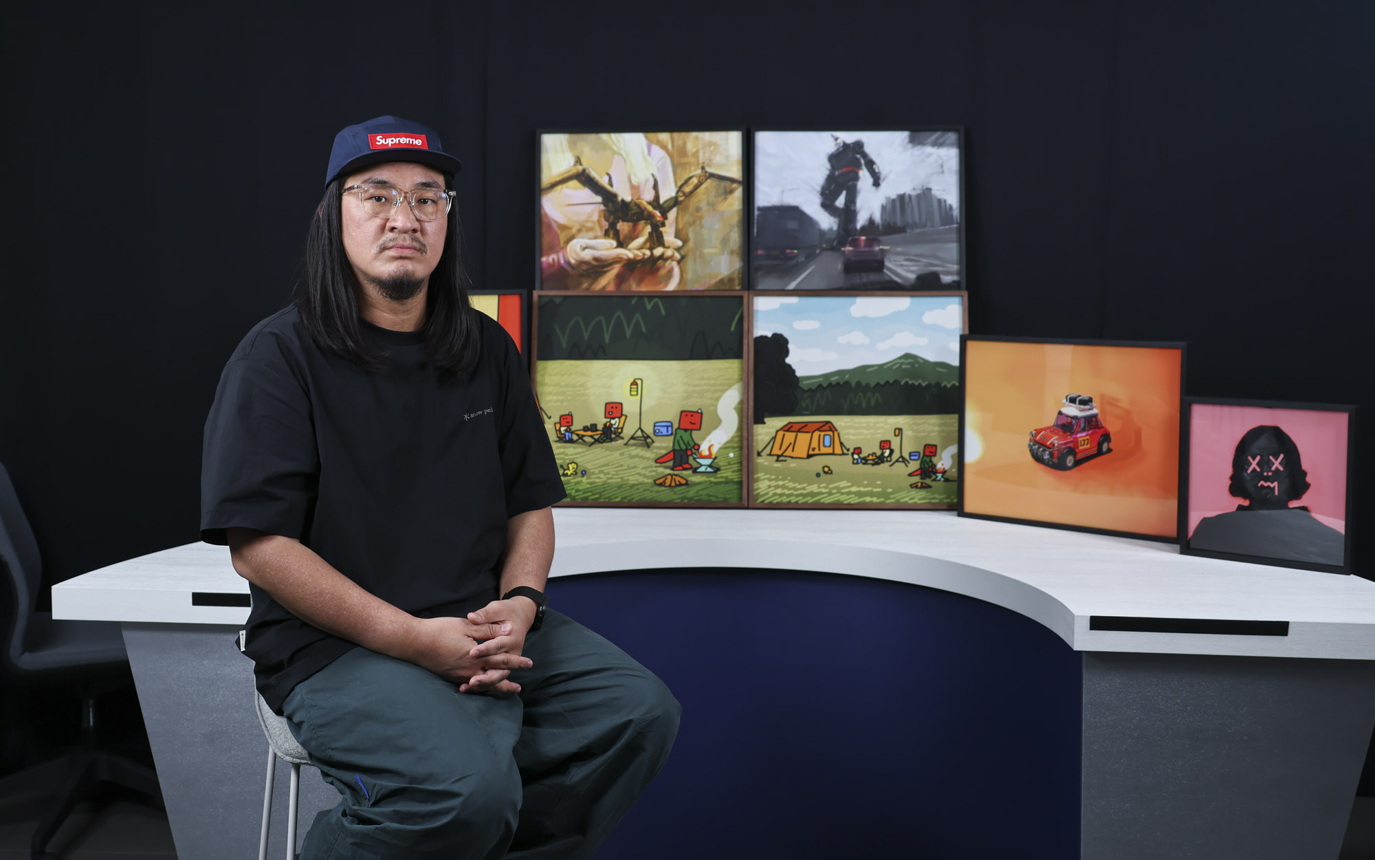 허찬;허찬작가;허찬화자;한국미술응원프로젝트;화가의방;그림