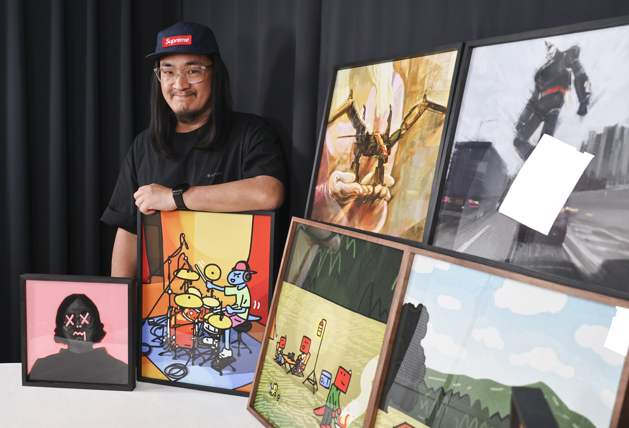 허찬;허찬작가;허찬화자;한국미술응원프로젝트;화가의방;그림