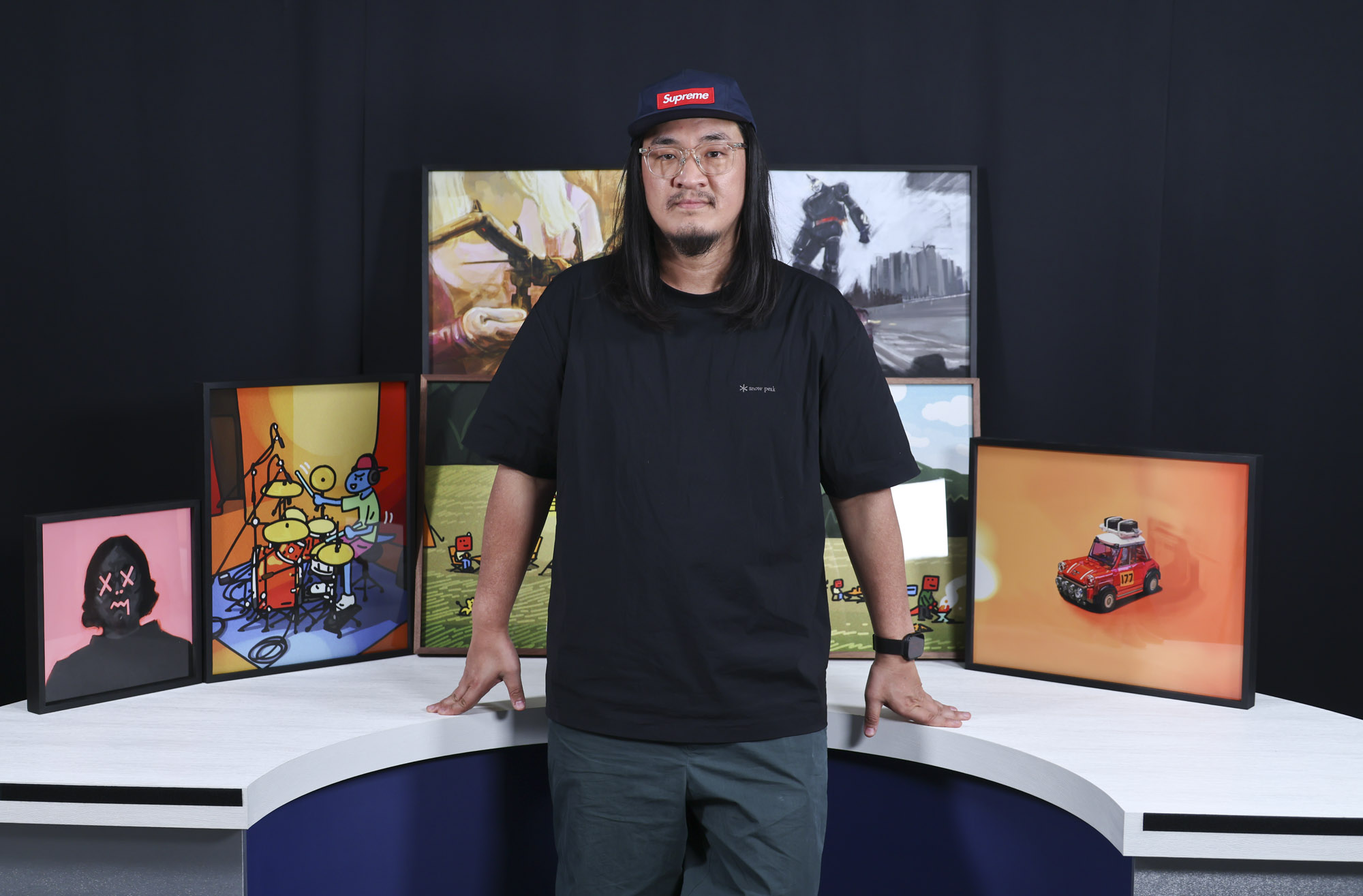 허찬;허찬작가;허찬화자;한국미술응원프로젝트;화가의방;그림