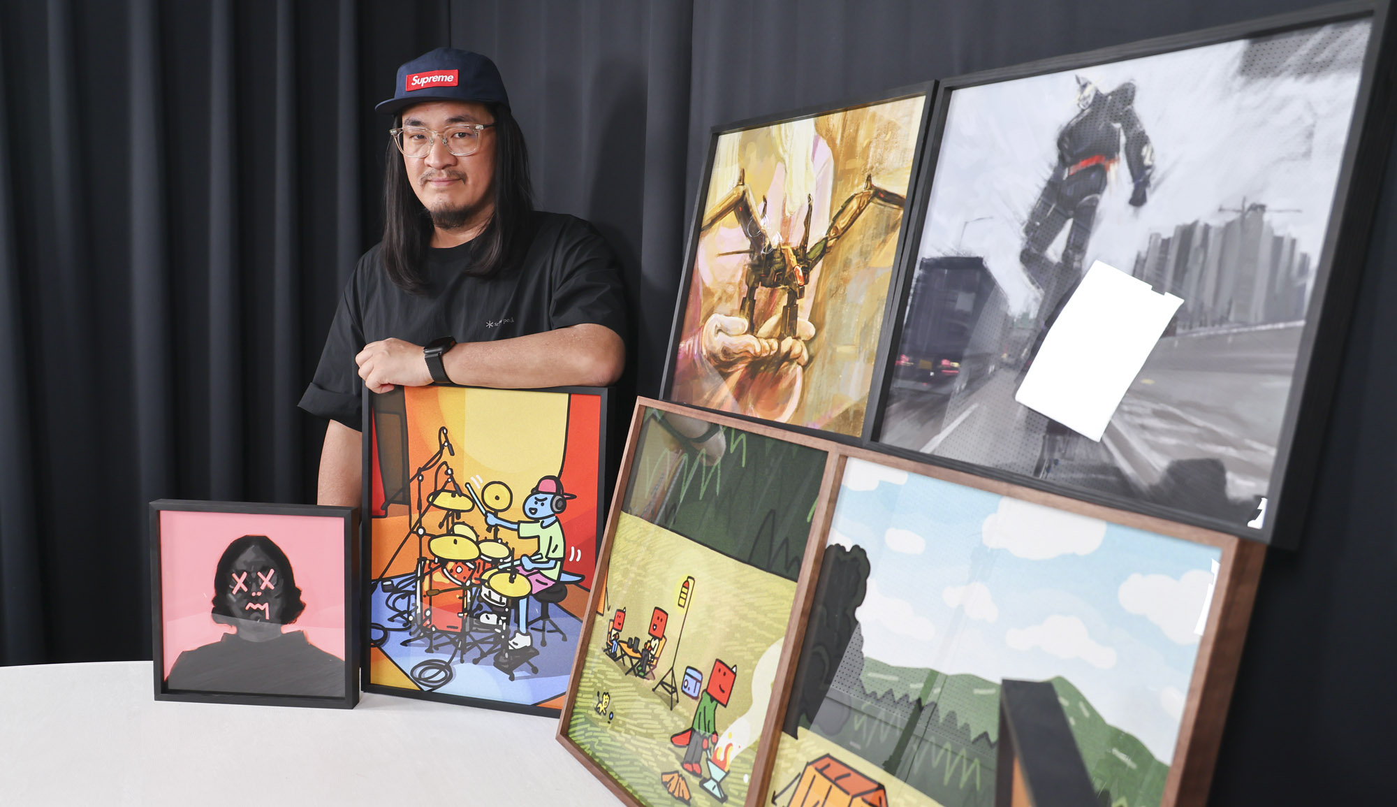 허찬;허찬작가;허찬화자;한국미술응원프로젝트;화가의방;그림