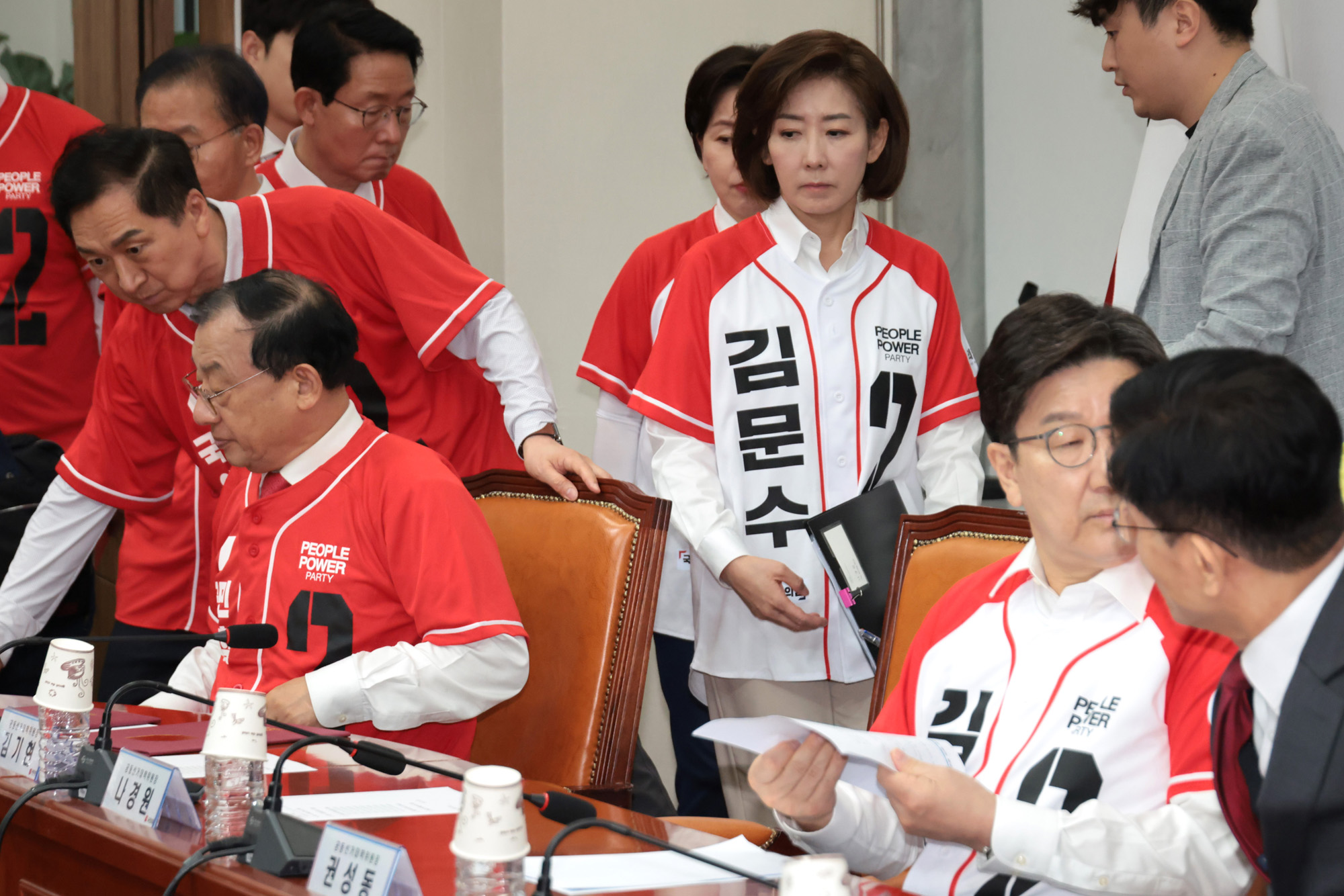 정치;국회;국민의힘대선후보;김문수;중앙선대위임명장수여;나경원