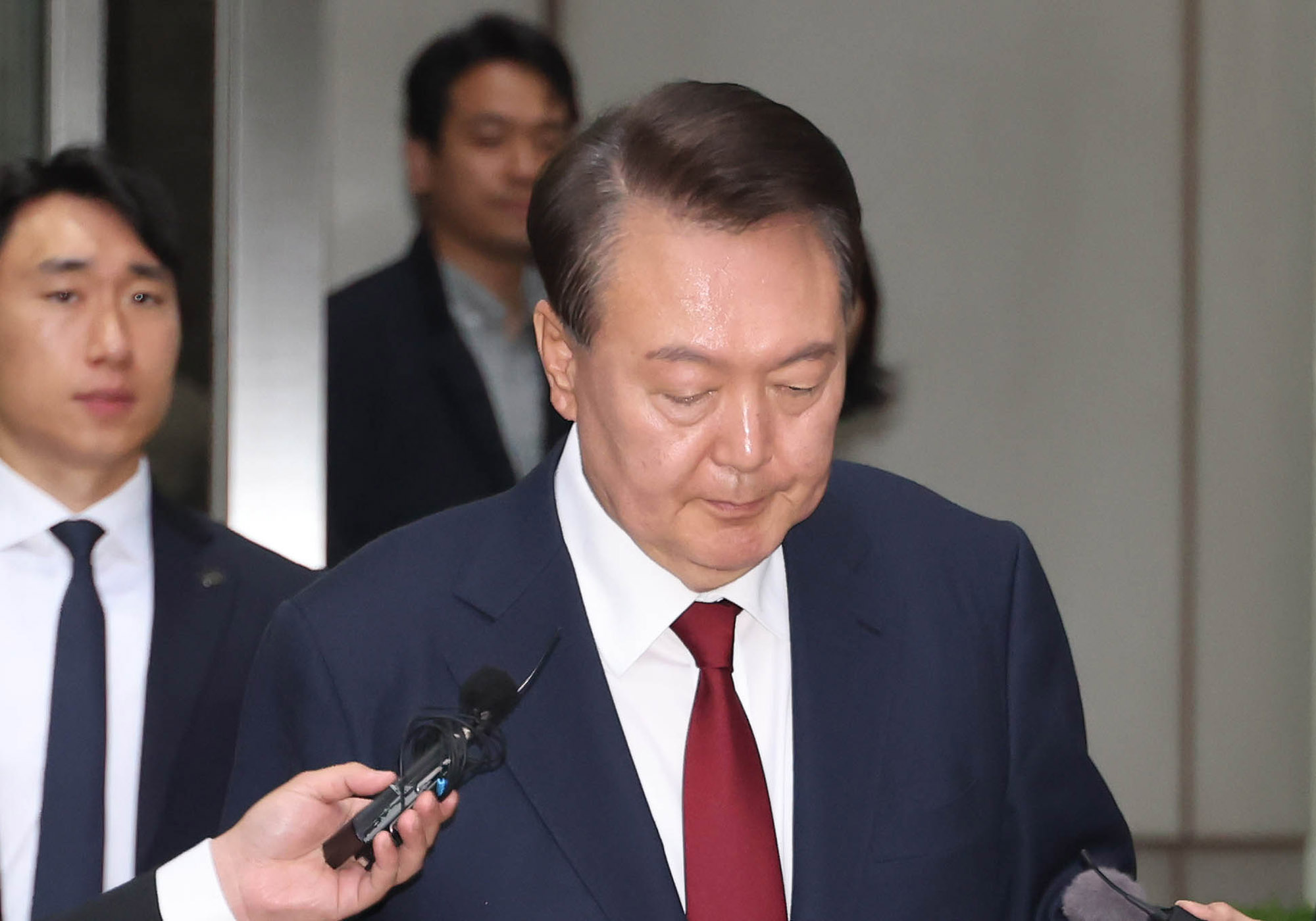 윤석열;윤석열재판종료;윤석열퇴장;윤석열4차공판;윤석열법원