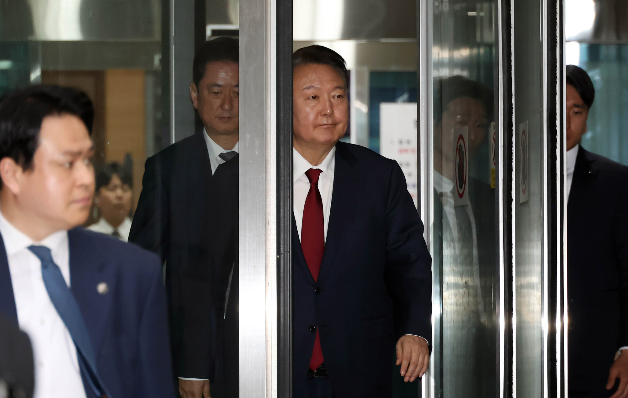 윤석열;윤석열재판종료;윤석열퇴장;윤석열4차공판;윤석열법원