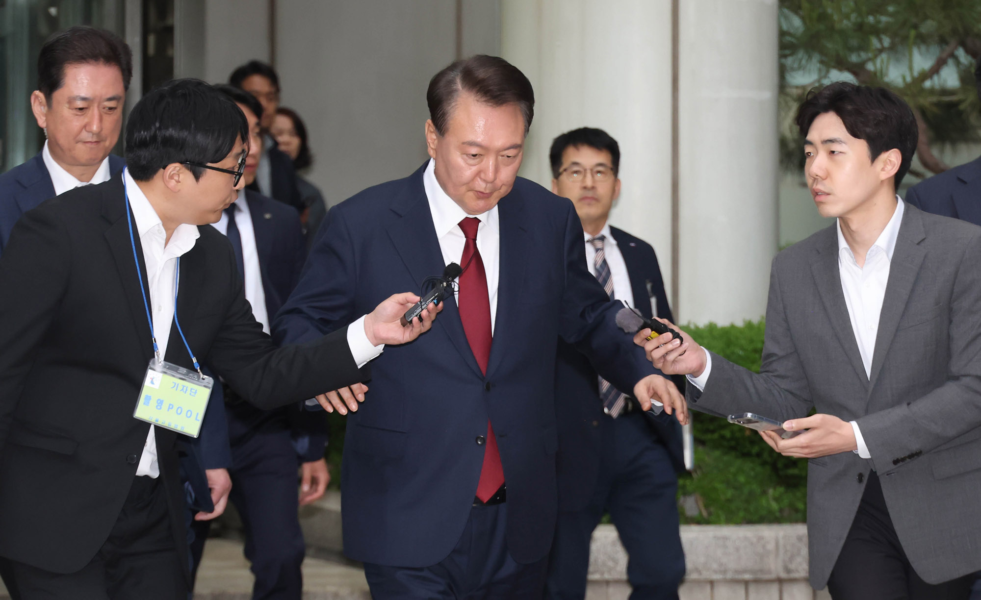 윤석열;윤석열재판종료;윤석열퇴장;윤석열4차공판;윤석열법원