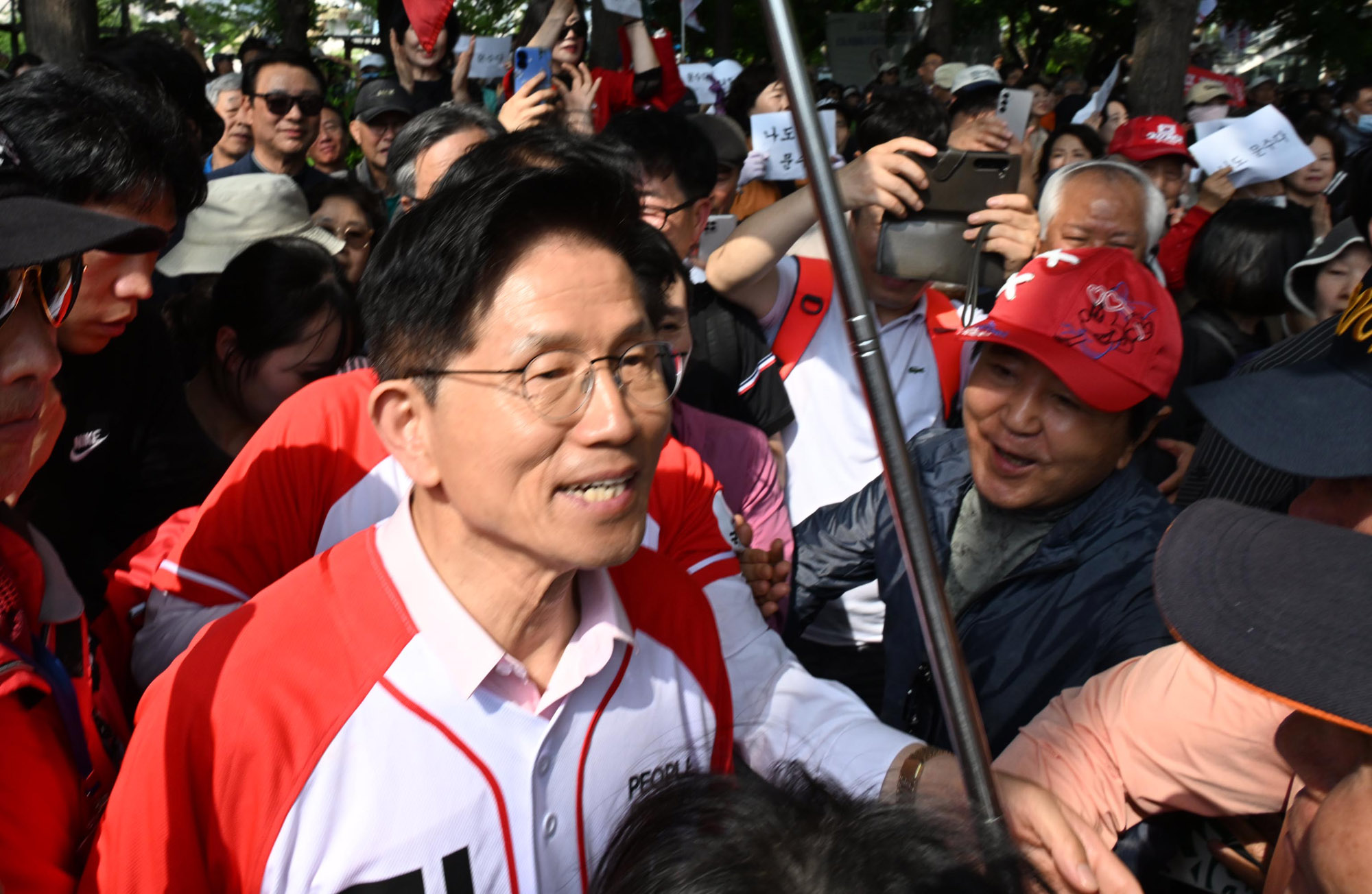 김문수;김문수송파;김문수선거유세