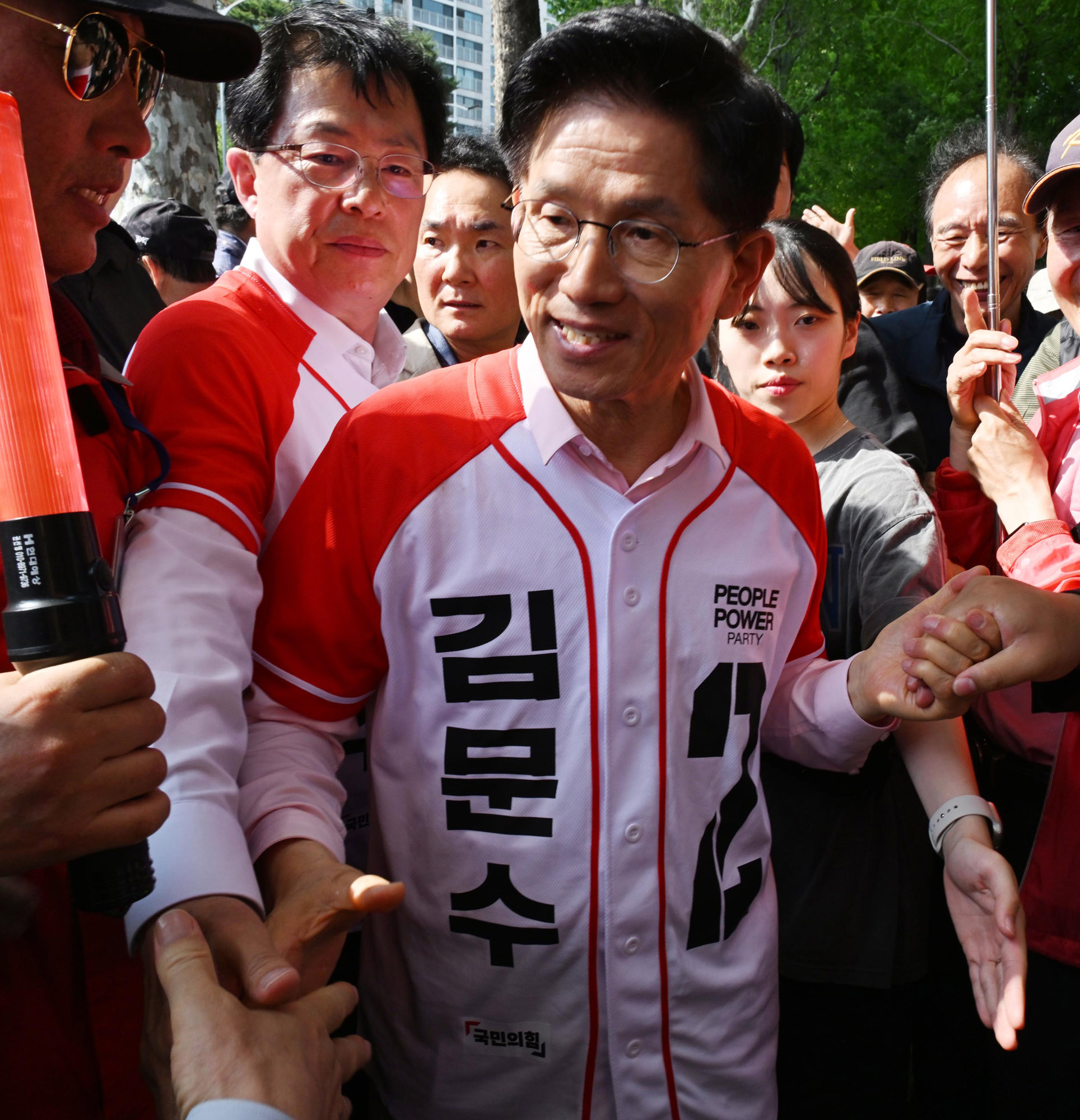 김문수;김문수송파;김문수선거유세