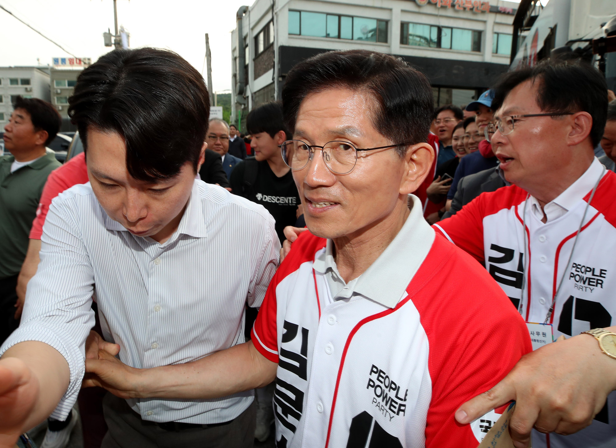 김문수;김문수동두천;김문수유세;김문수대선