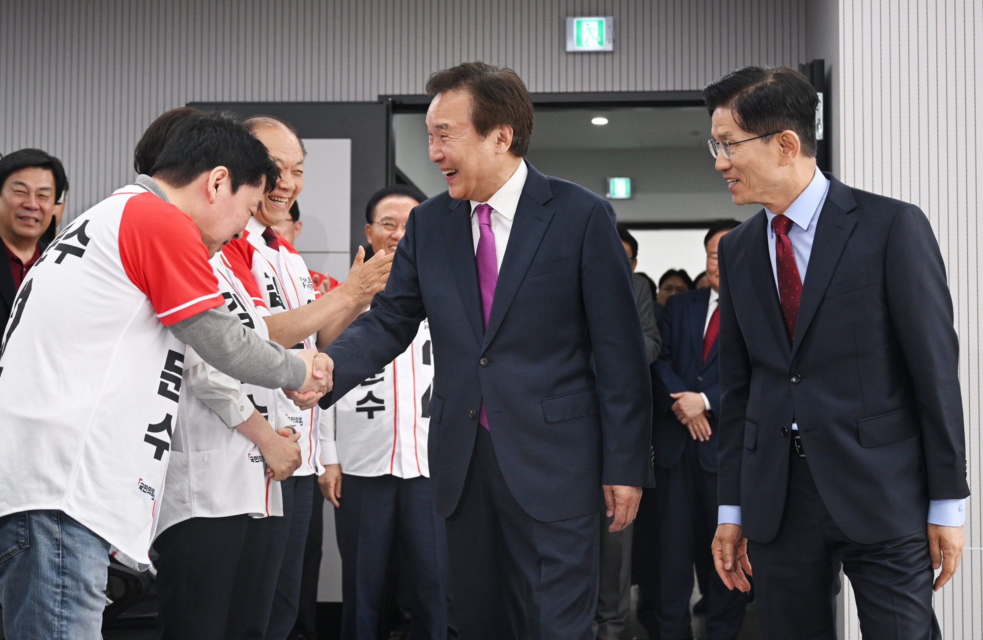정치;대선;선거유세;국민의힘대선후보;김문수;손학규지지선언